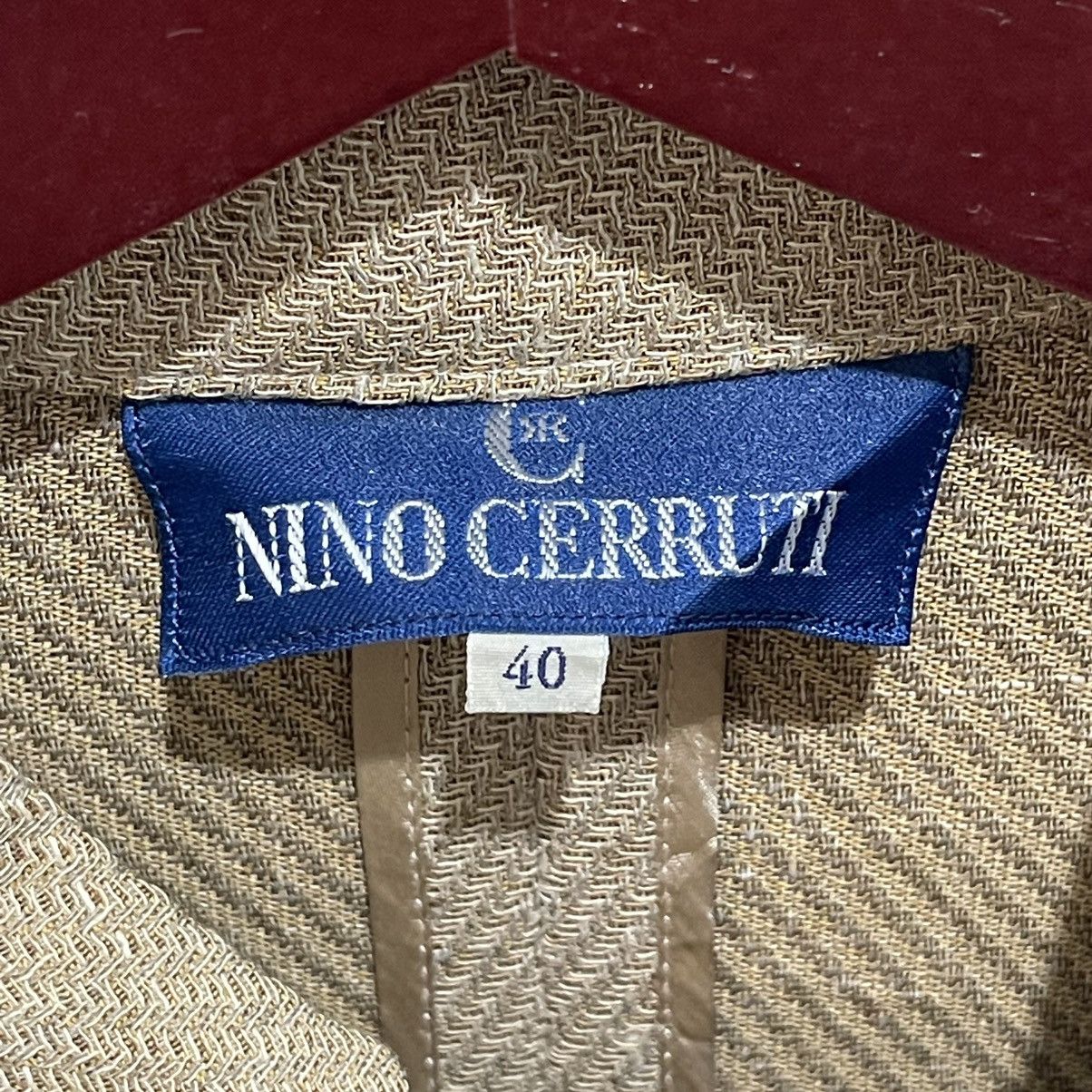 Cerruti 1881 × Vintage Vintage Nino Cerruti Made in Japan Linen Short Sleeve Shirt Size US M / EU 48-50 / 2 - 11 Thumbnail