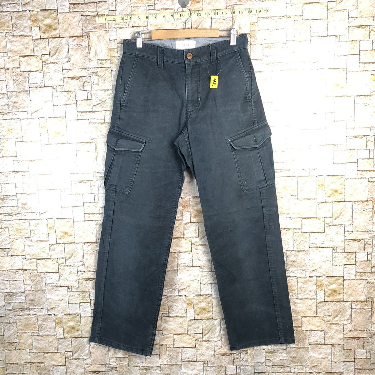 Japanese Brand Ikka japan streetwear Blue Cargo Multipocket Pants #A589 Size US 29 - 1 Thumbnail