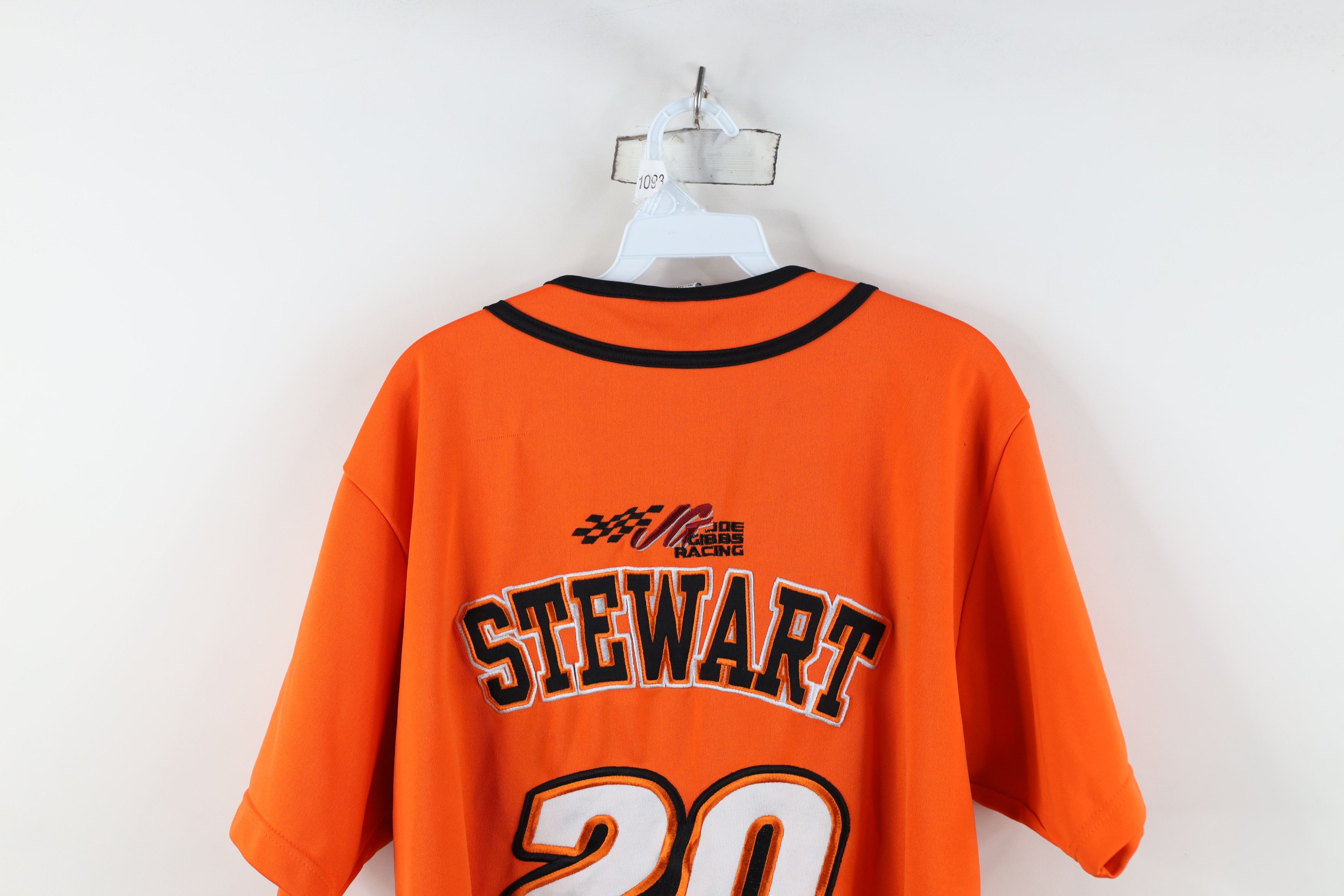 Vintage Vintage NASCAR Depot Tony Stewart Racing Baseball Jersey Size US L / EU 52-54 / 3 - 14 Thumbnail