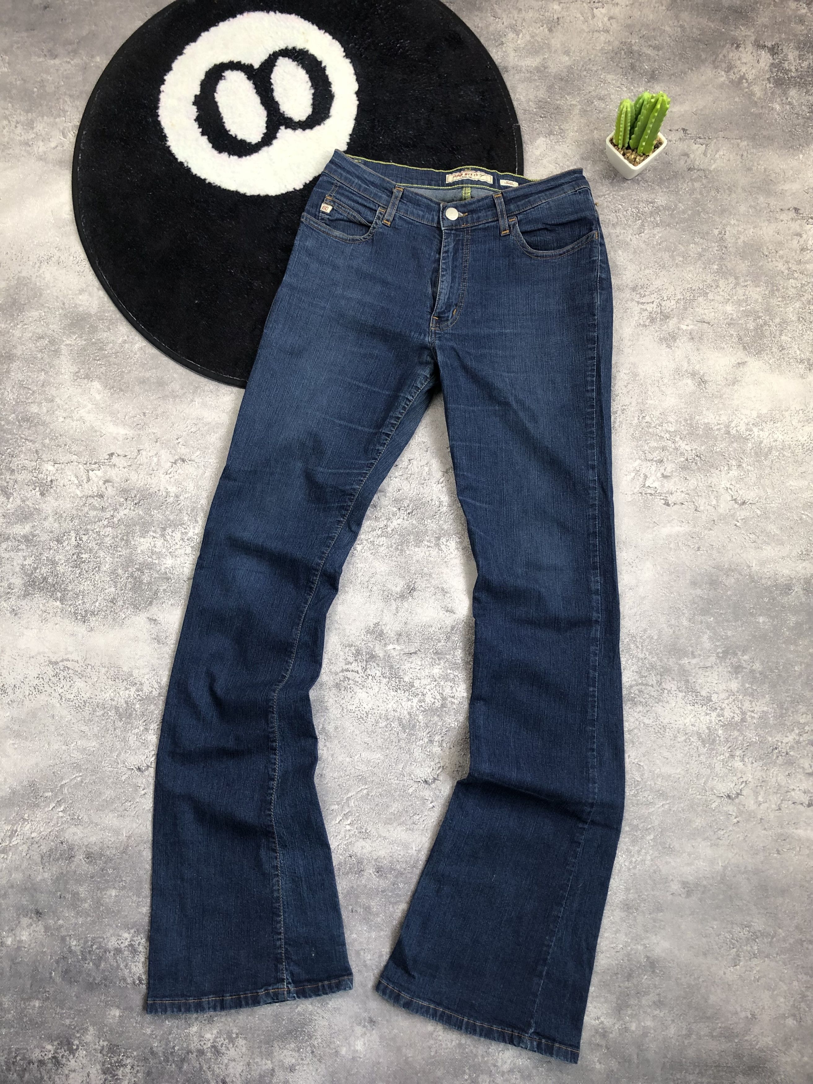 Miss Sixty MISS SIXTY Vintage Denim Flared Jeans Y2k Hippie Streetwear Size 29" - 7 Thumbnail