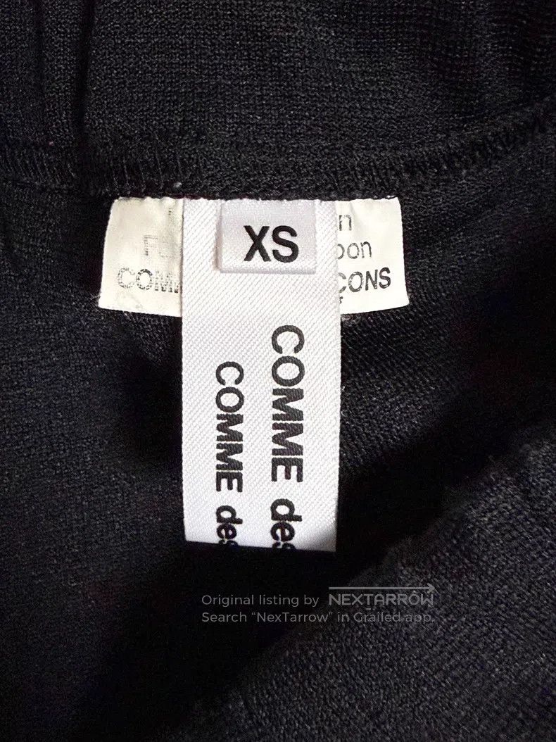 Comme des Garcons Comme des Garcons Size XS Pleated lace hem skirt Size 23" - 3 Thumbnail