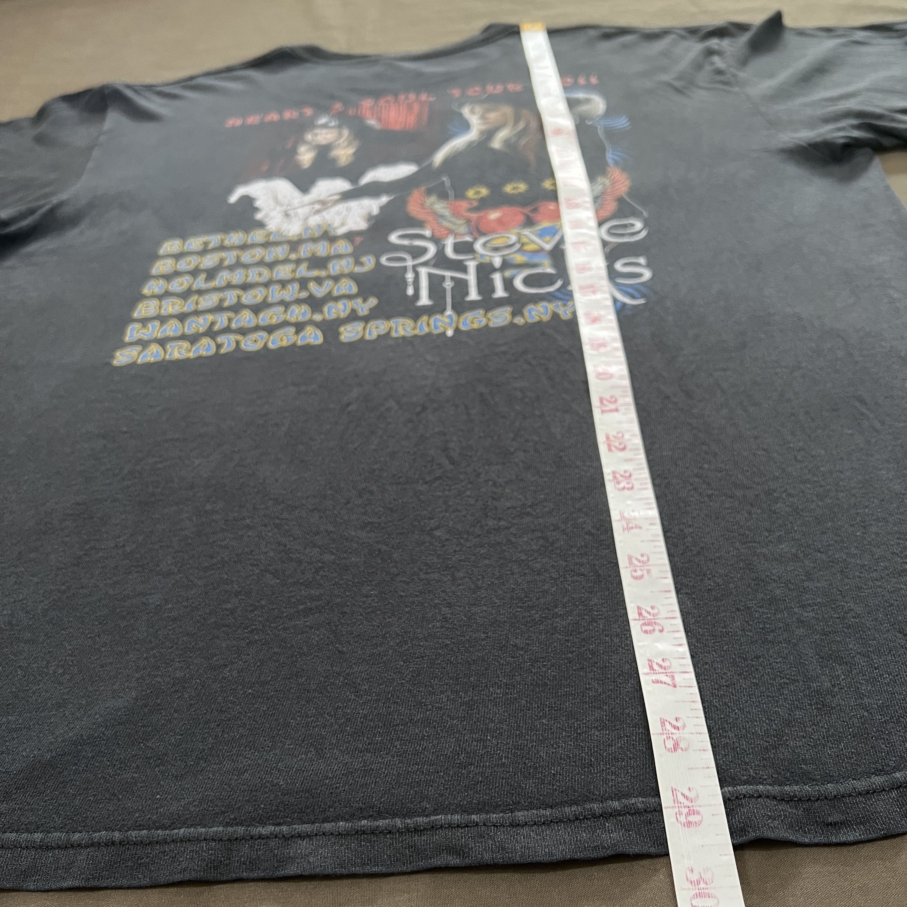 Band Tees × Rap Tees × Vintage Vintage Y2K Stevie Nicks Tour Promo Tee Faded Size US XL / EU 56 / 4 - 9 Thumbnail