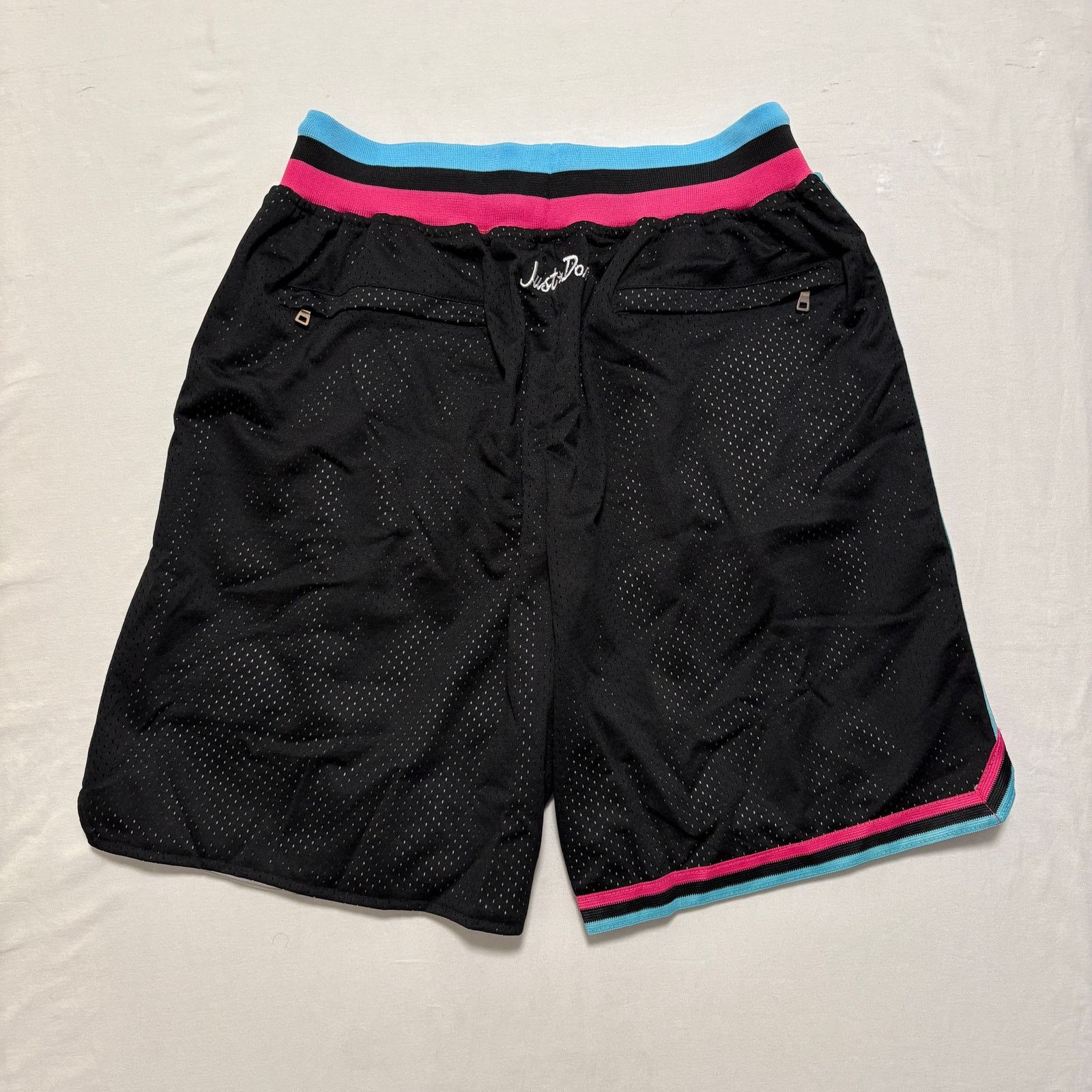 Just Don Just Don NBA Miami Heat Basketball Jersey Shorts Black L Size US 30 / EU 46 - 2 Thumbnail