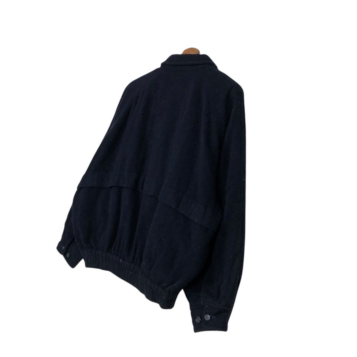 Japanese Brand 📌Vintage Wool Bomber Jacket Cittafascino Issey Miyake Size US M / EU 48-50 / 2 - 12 Thumbnail