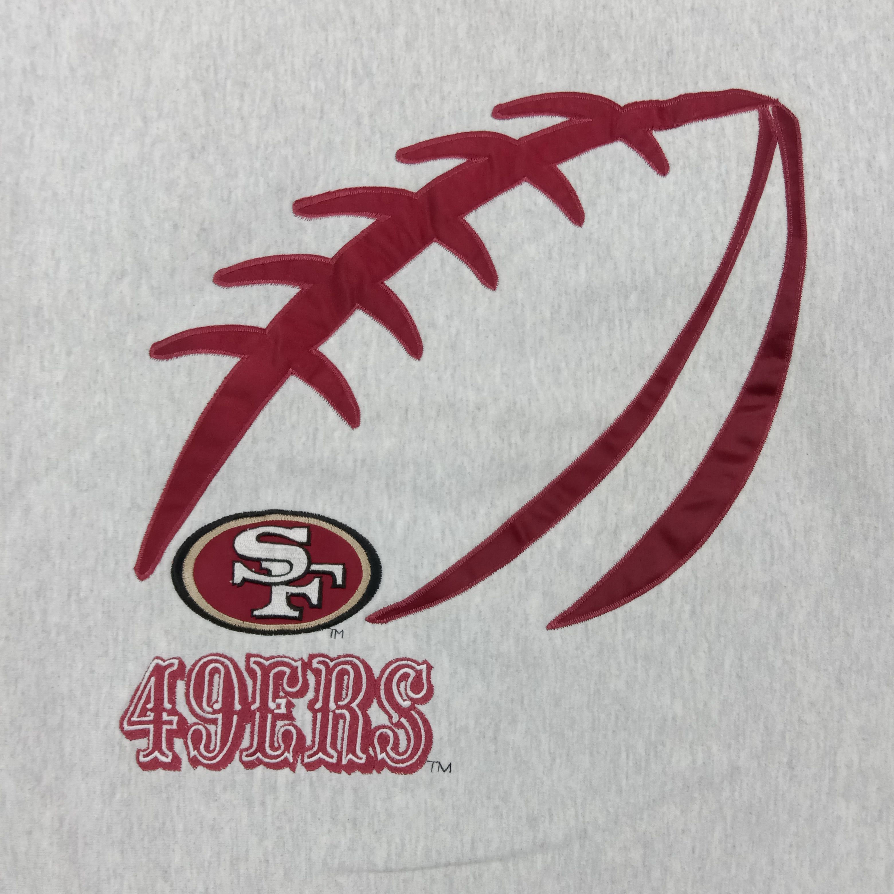 NFL San Francisco 49ers America Football Team Sweatshirt C269N5 Size US M / EU 48-50 / 2 - 2 Thumbnail