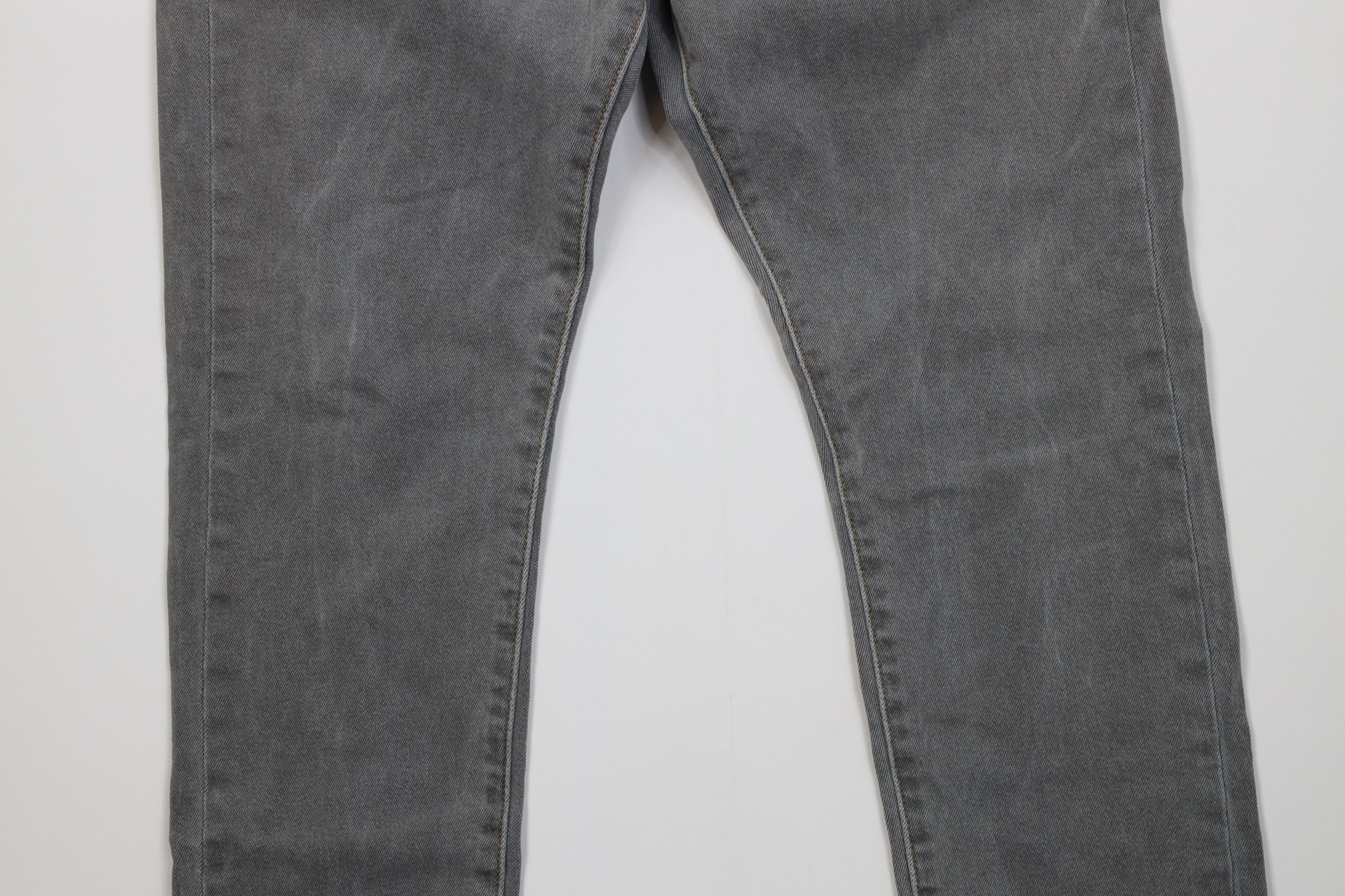 Levi's Vintage Y2K Levis 510 Stretch Skinny Fit Denim Jeans Gray Size US 34 / EU 50 - 3 Thumbnail