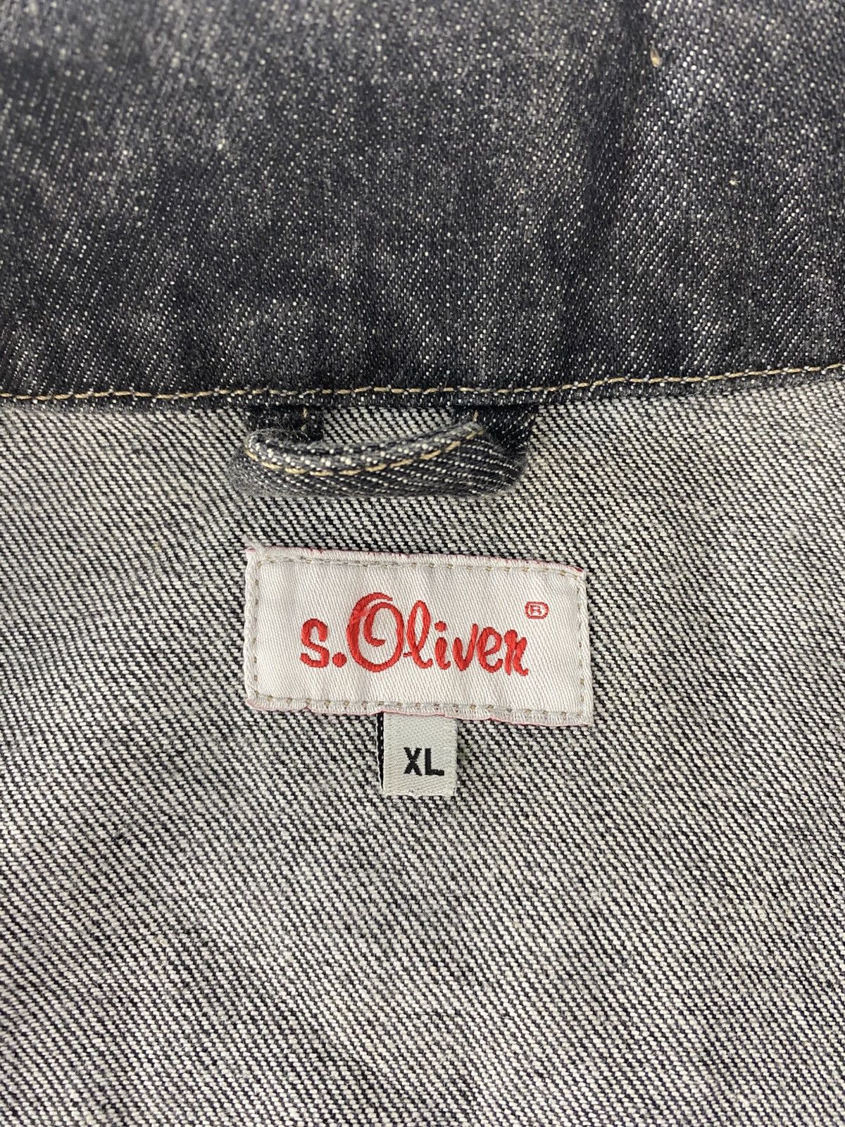 s.Oliver Hype S.Oliver Black Denim Jeans Trucker Jacket Size US XL / EU 56 / 4 - 8 Thumbnail