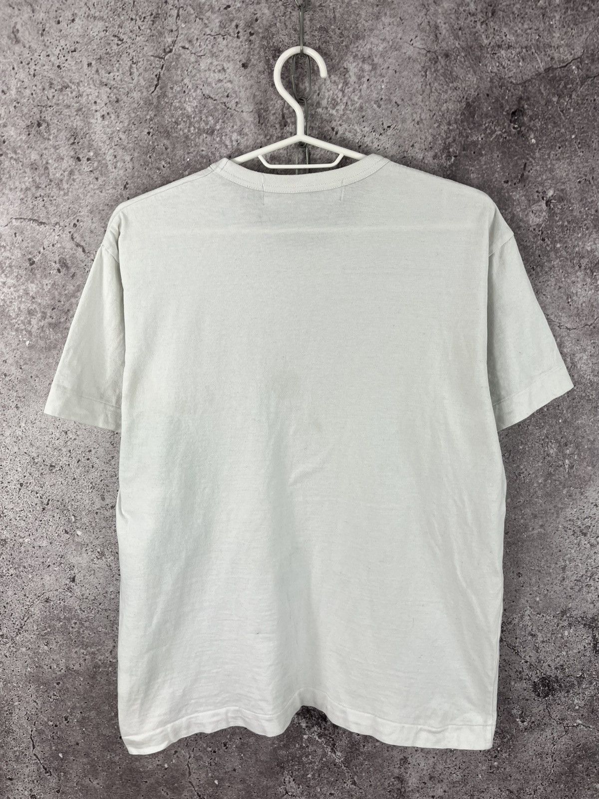 Comme des Garcons PLAY Come de Garçons Play T-Shirt Big Logo White Size L Size US L / EU 52-54 / 3 - 7 Thumbnail