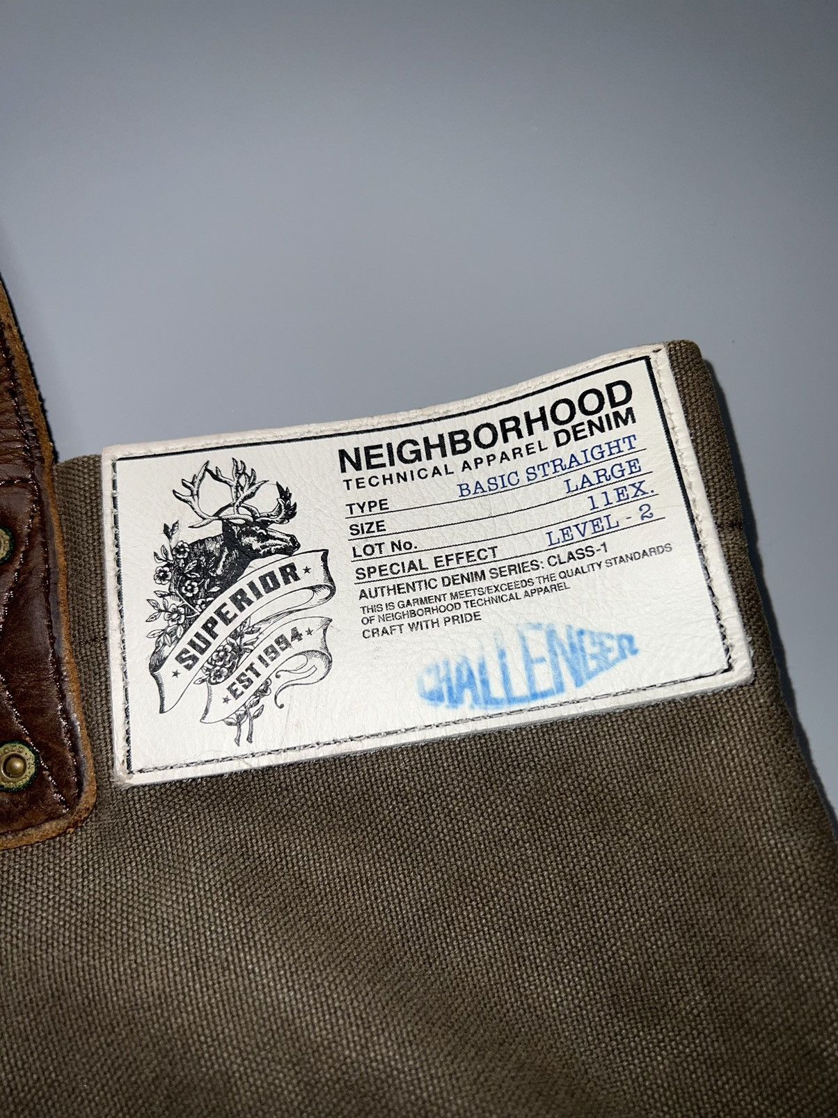 Neighborhood Neighborhood x Challenger Brigade Tote Bag Size ONE SIZE - 11 Thumbnail