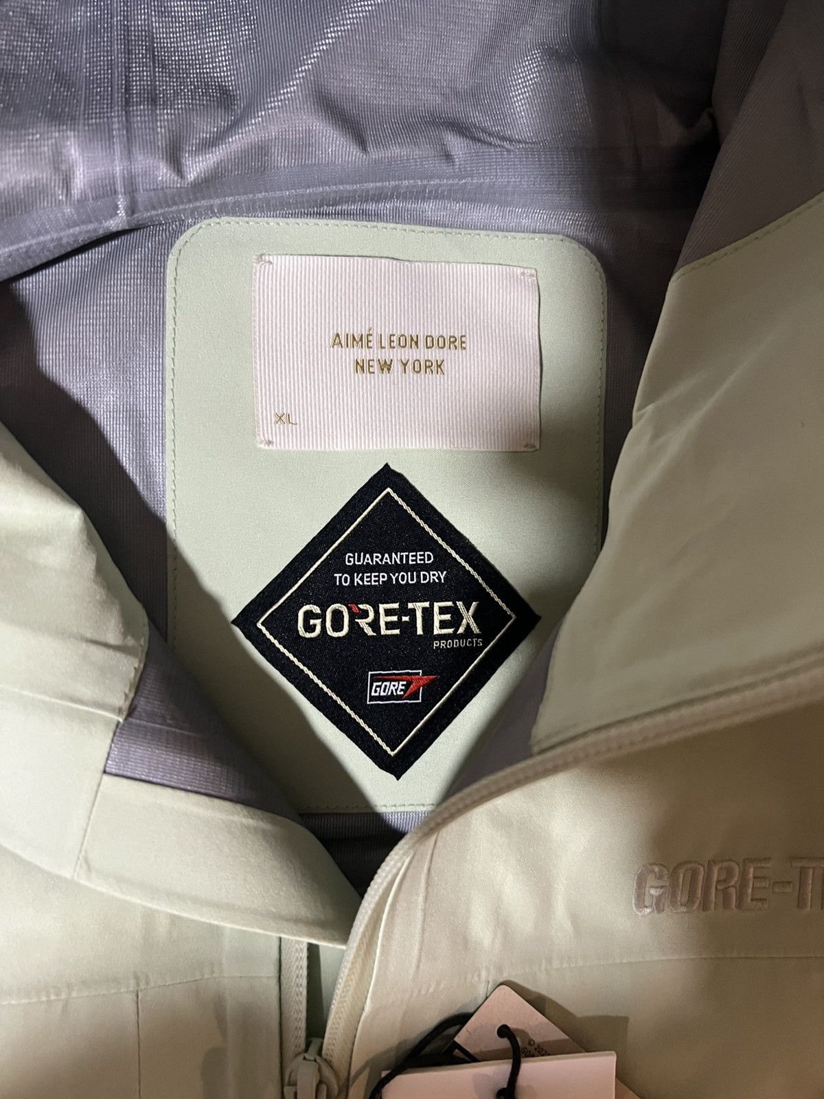 Aime Leon Dore Aime Leon Dore ALD GORE-TEX Shell Jacket “Gleam” (Green) XL Size US XL / EU 56 / 4 - 4 Thumbnail