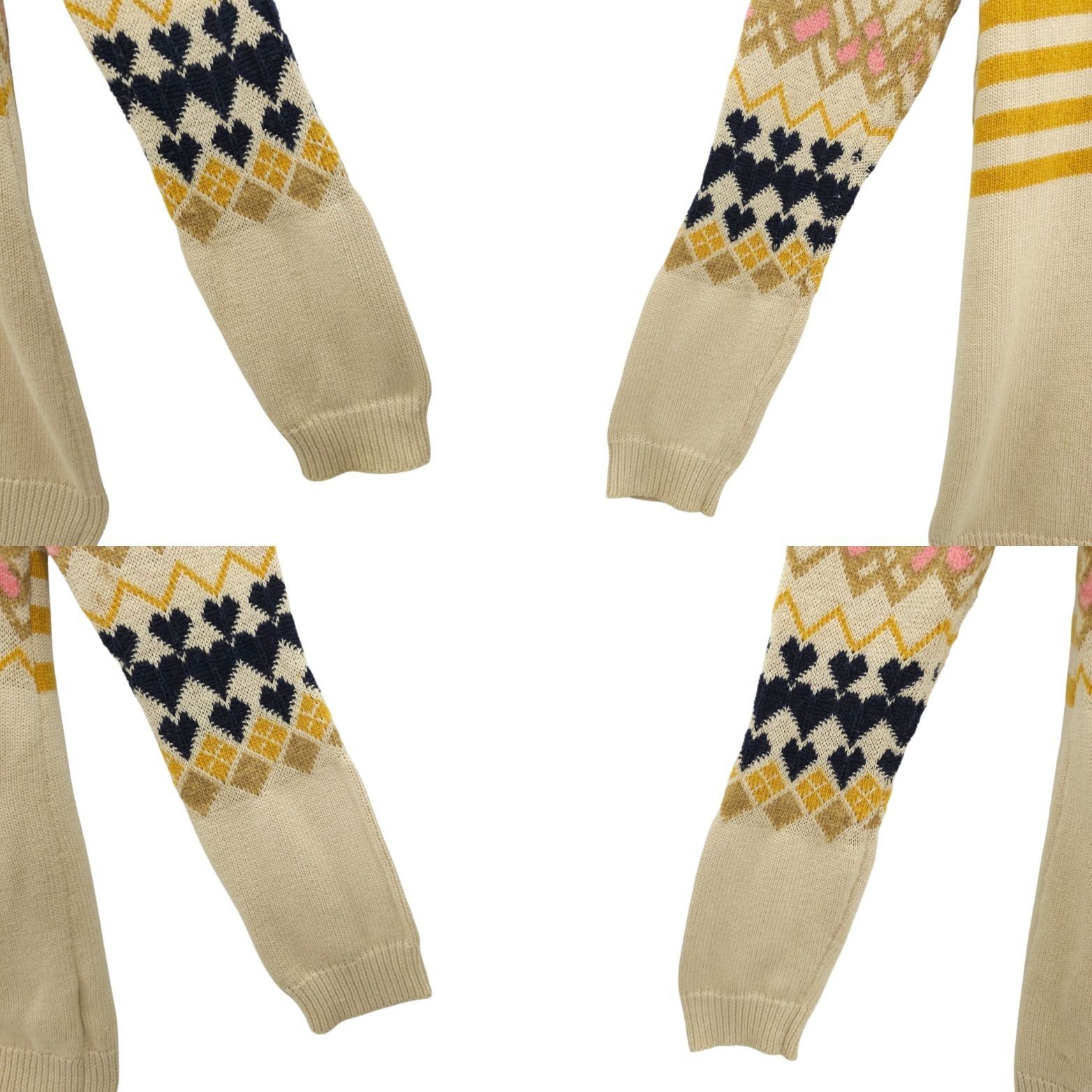 Anthropologie Fiets Voor 2 Anthropologie Fair Isle Knit Cardigan Sweater S Size S / US 4 / IT 40 - 11 Thumbnail