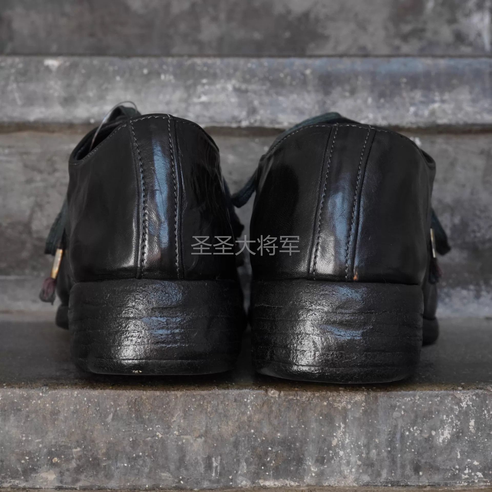 Carol Christian Poell Carol Christian Poell AM2600L Black Cors Horsehide Derby Size US 7 / EU 40 - 6 Thumbnail