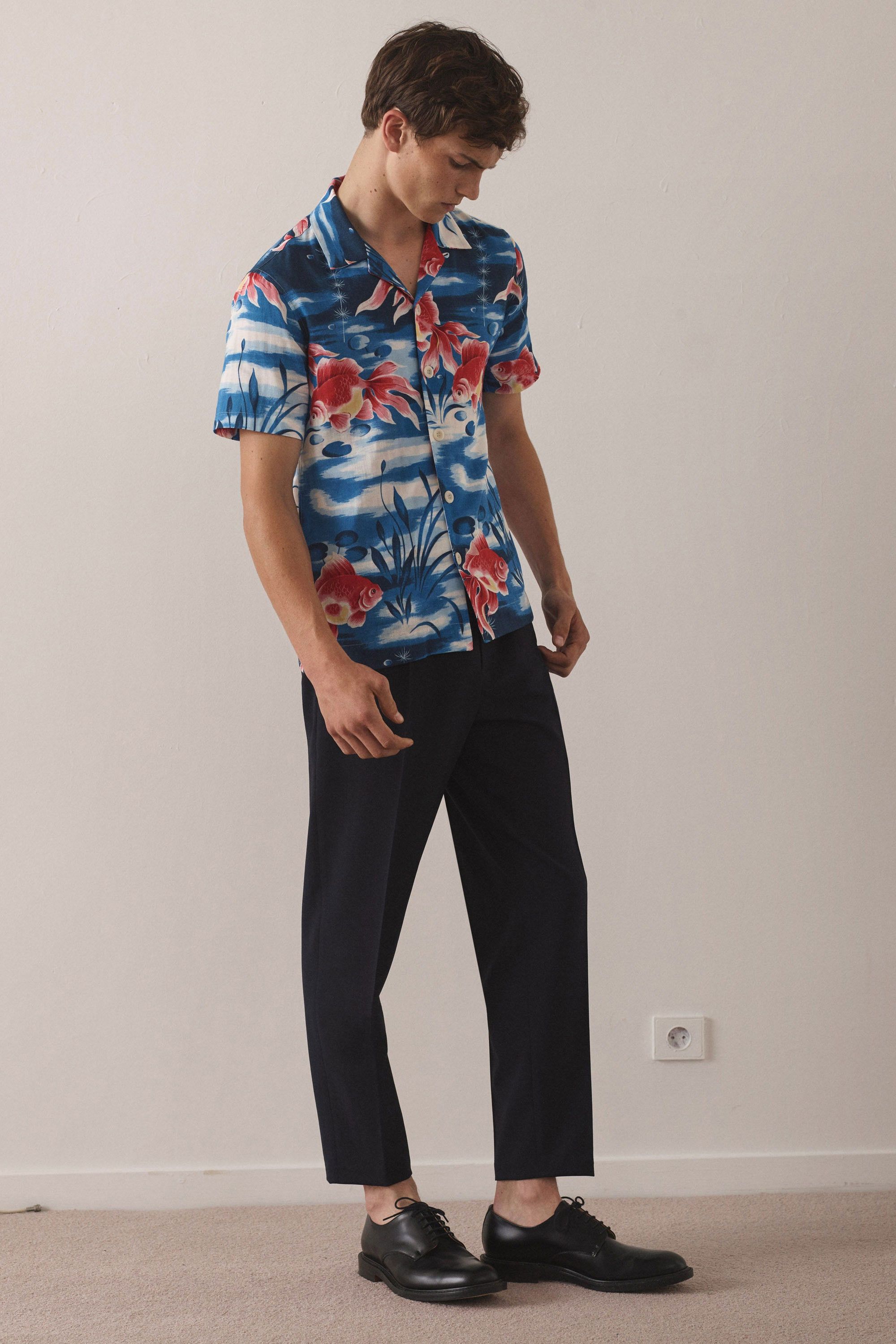 Sandro FREE SHIPPING!! - S/S 2018 Goldfish Shirt Size US XS / EU 42 / 0 - 3 Thumbnail