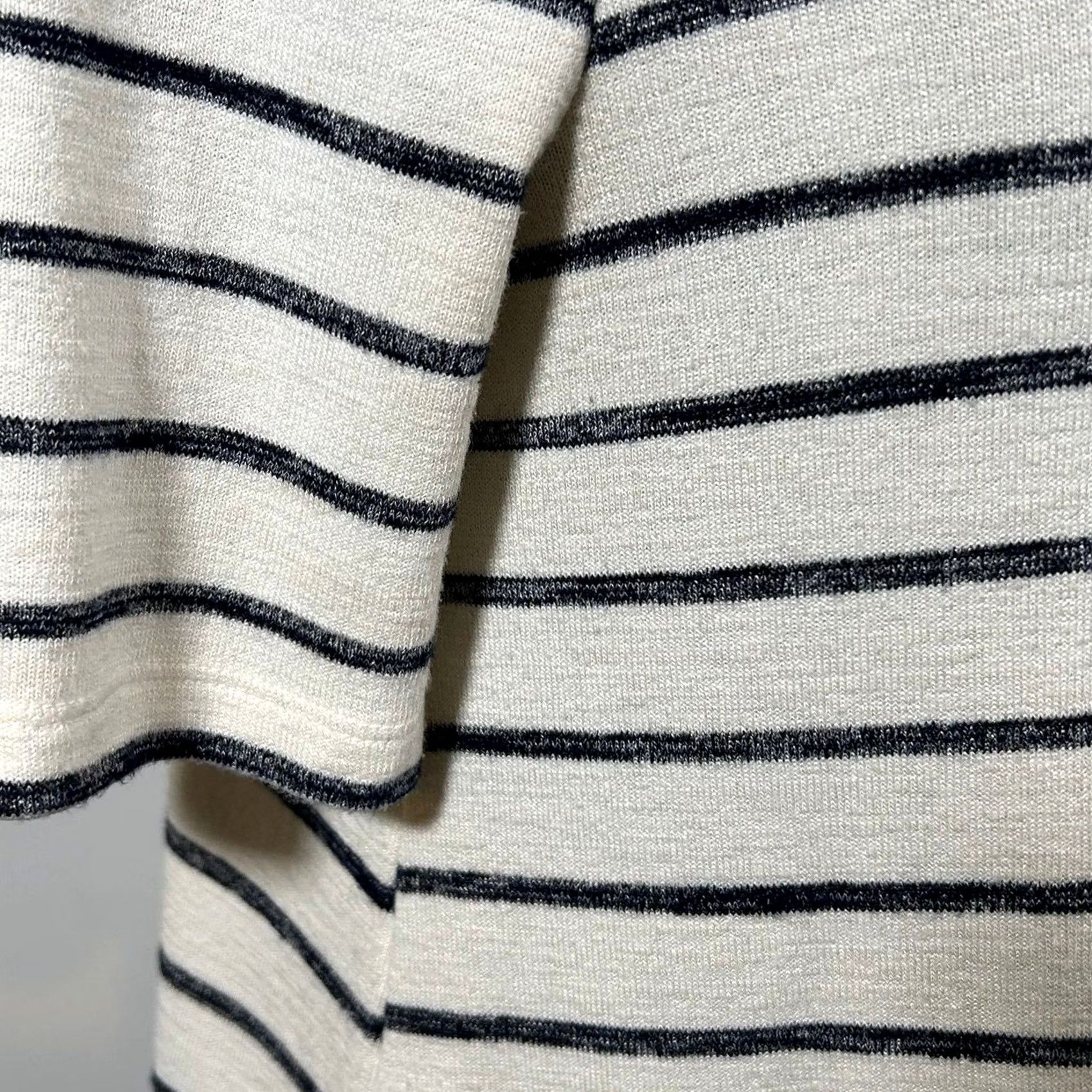 Gap Gap Striped Short Sleeve Tee Shirt Dress Womens Size S Cream Navy Size S / US 4 / IT 40 - 4 Thumbnail