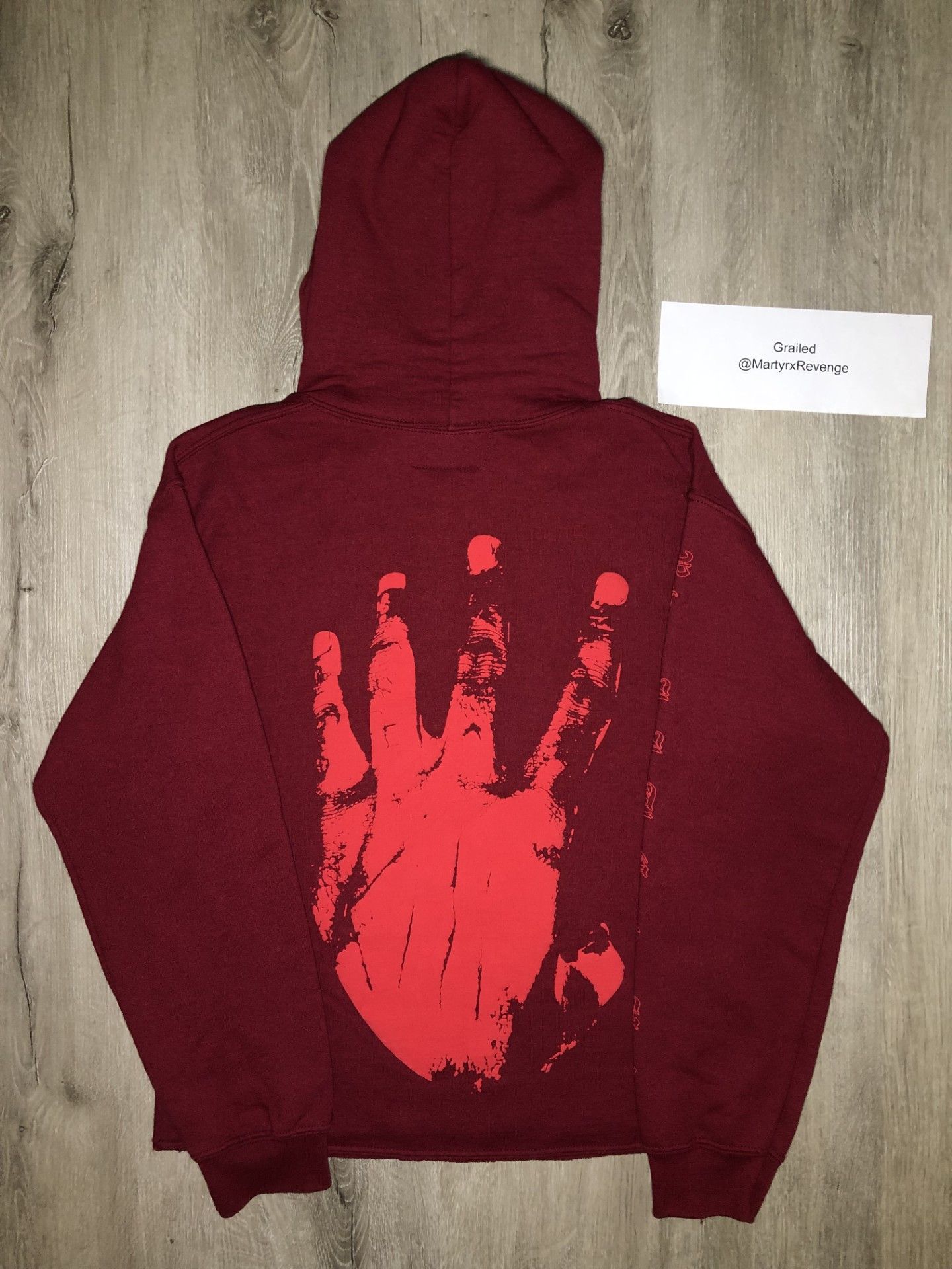 Revenge Revenge Red Kill Hoodie Size US S / EU 44-46 / 1 - 2 Thumbnail