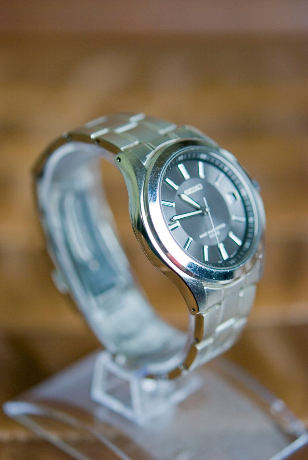 Seiko SEIKO 7B22-0AY0 Solar Radio Wave Control S/S Men's Watch Size ONE SIZE - 3 Thumbnail