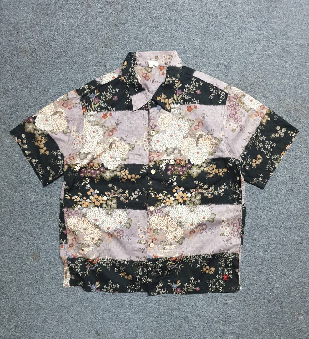 Eternal Eternal sakura flower Japanese Hawaiian shirt Size US M / EU 48-50 / 2 - 1 Thumbnail