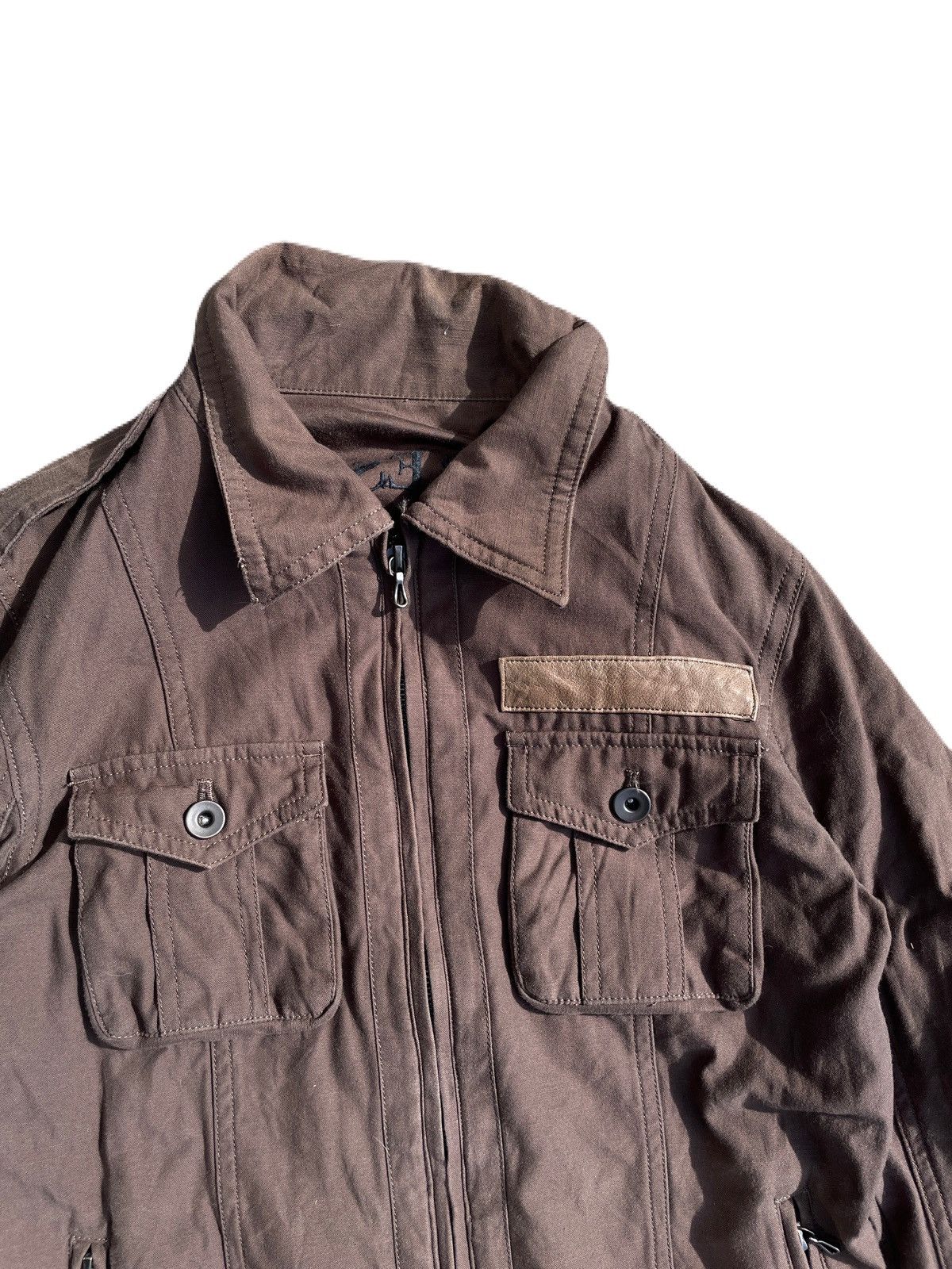 If Six Was Nine 2000s SHELLAC Eagle Poem Military Jacket Japanese archive Size US S / EU 44-46 / 1 - 7 Thumbnail