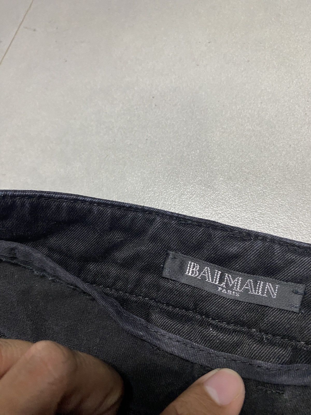 Balmain Balmain - Biker Jeans Size 30" / US 8 / IT 44 - 6 Thumbnail