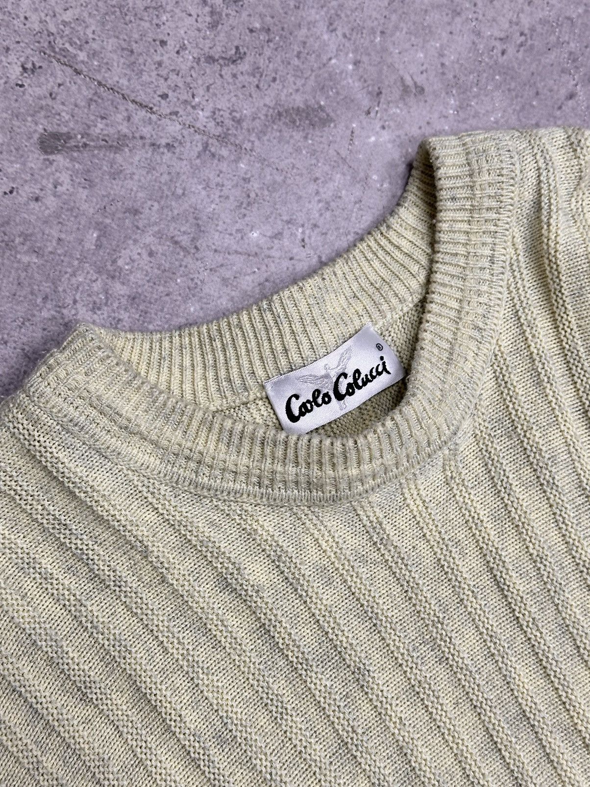 14th Addiction Vintage Carlo Colucci Sweater Googi style wool Japan Gothic Size US L / EU 52-54 / 3 - 6 Thumbnail