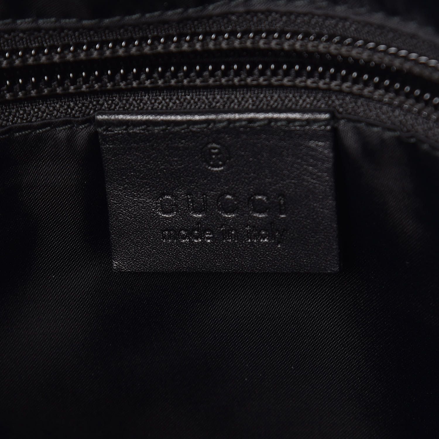 Gucci Gucci Diamante Nylon Backpack Black Size ONE SIZE - 8 Thumbnail