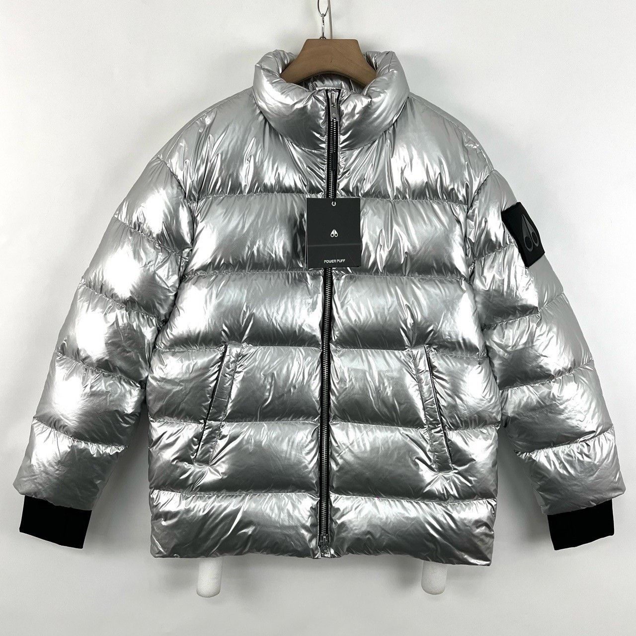 Moose Knuckles Moose Knuckles Short Down Jacket Silver Logo Size US M / EU 48-50 / 2 - 1 Thumbnail