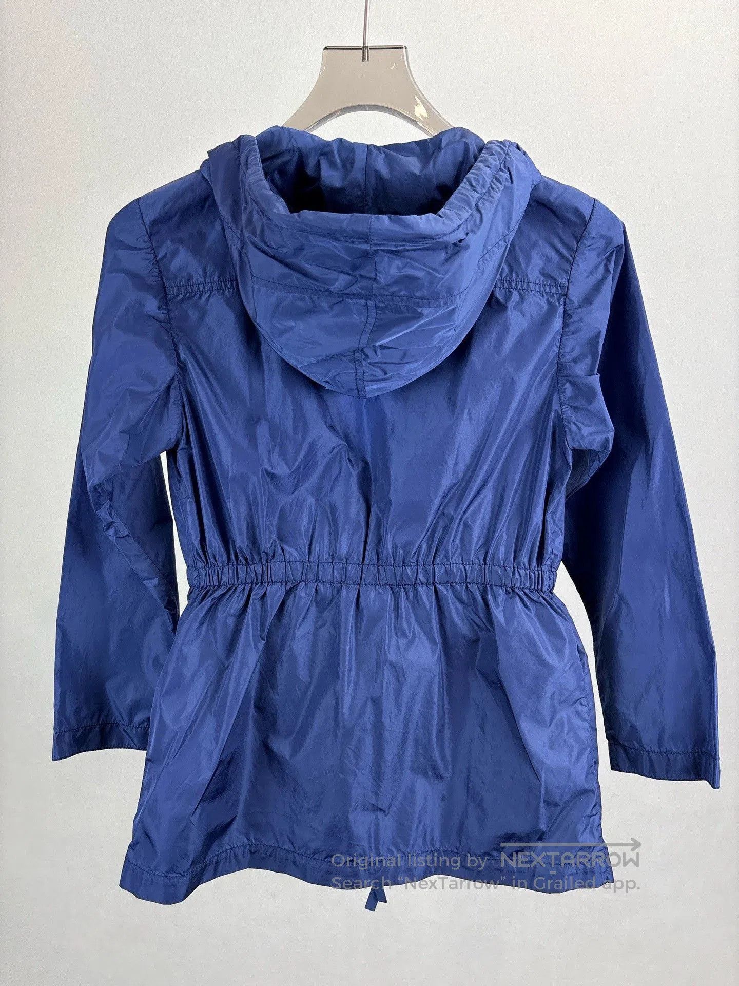 Prada Prada Triangle Logo Blue Nylon Jacket. Size XS / US 0-2 / IT 36-38 - 2 Thumbnail