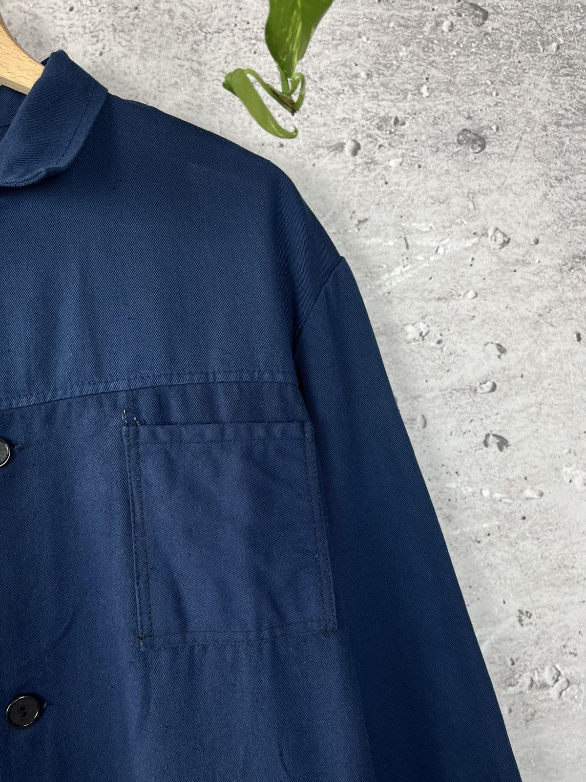 Vintage French Chore Jacket Le Laboureur Workwear Overshirt Size US L / EU 52-54 / 3 - 3 Thumbnail