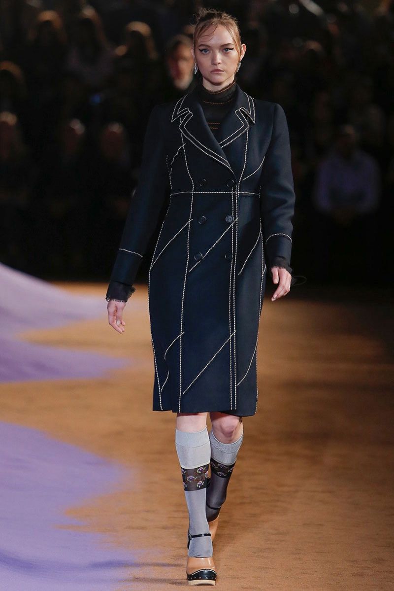 Prada Prada SS2015 Runway Womens Coat Size S / US 4 / IT 40 - 1 Thumbnail