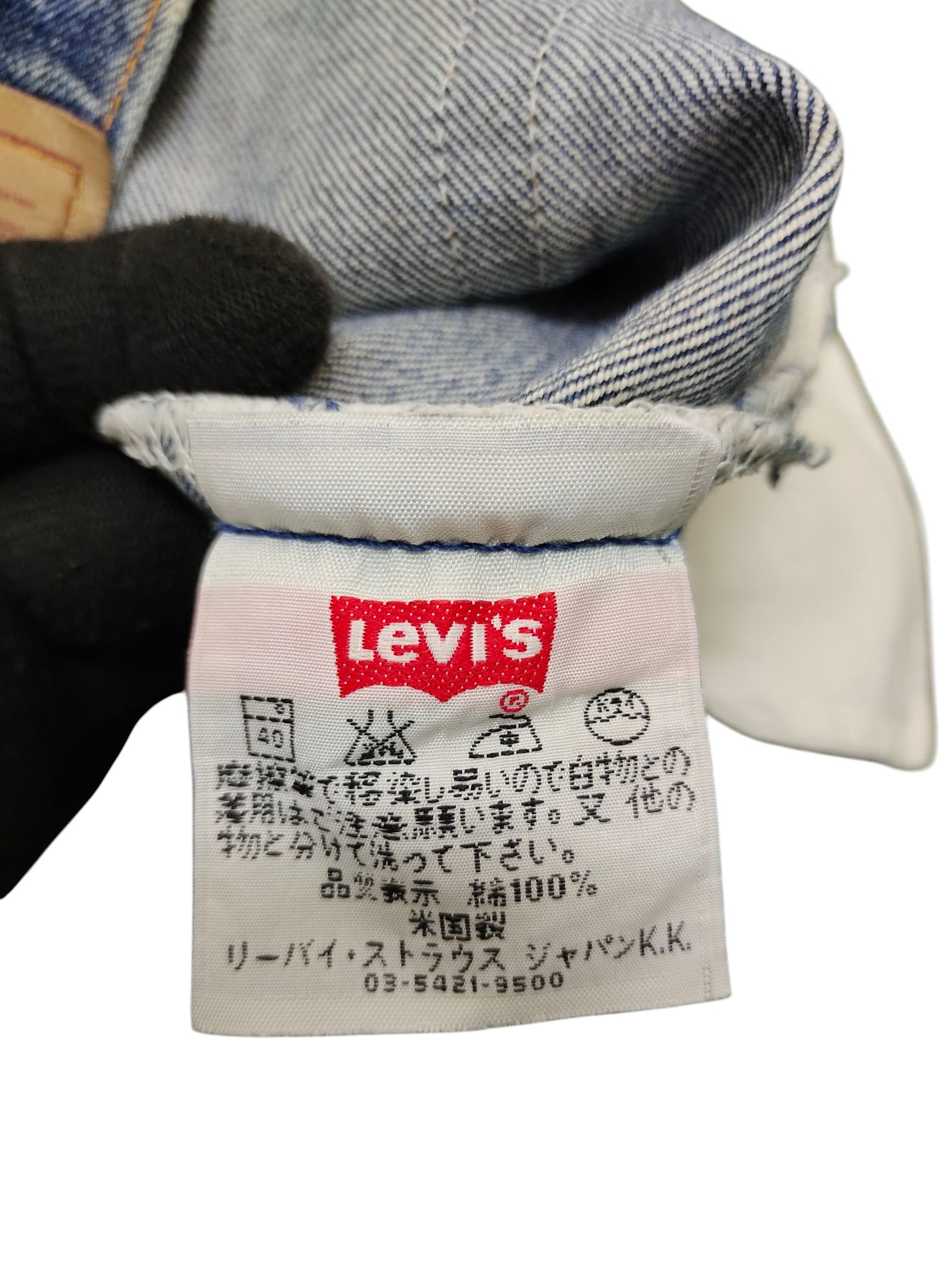 Kapital Vintage 90s Levis 501 Clawmark Distress Faded Denim Jeans Size US 30 / EU 46 - 12 Thumbnail