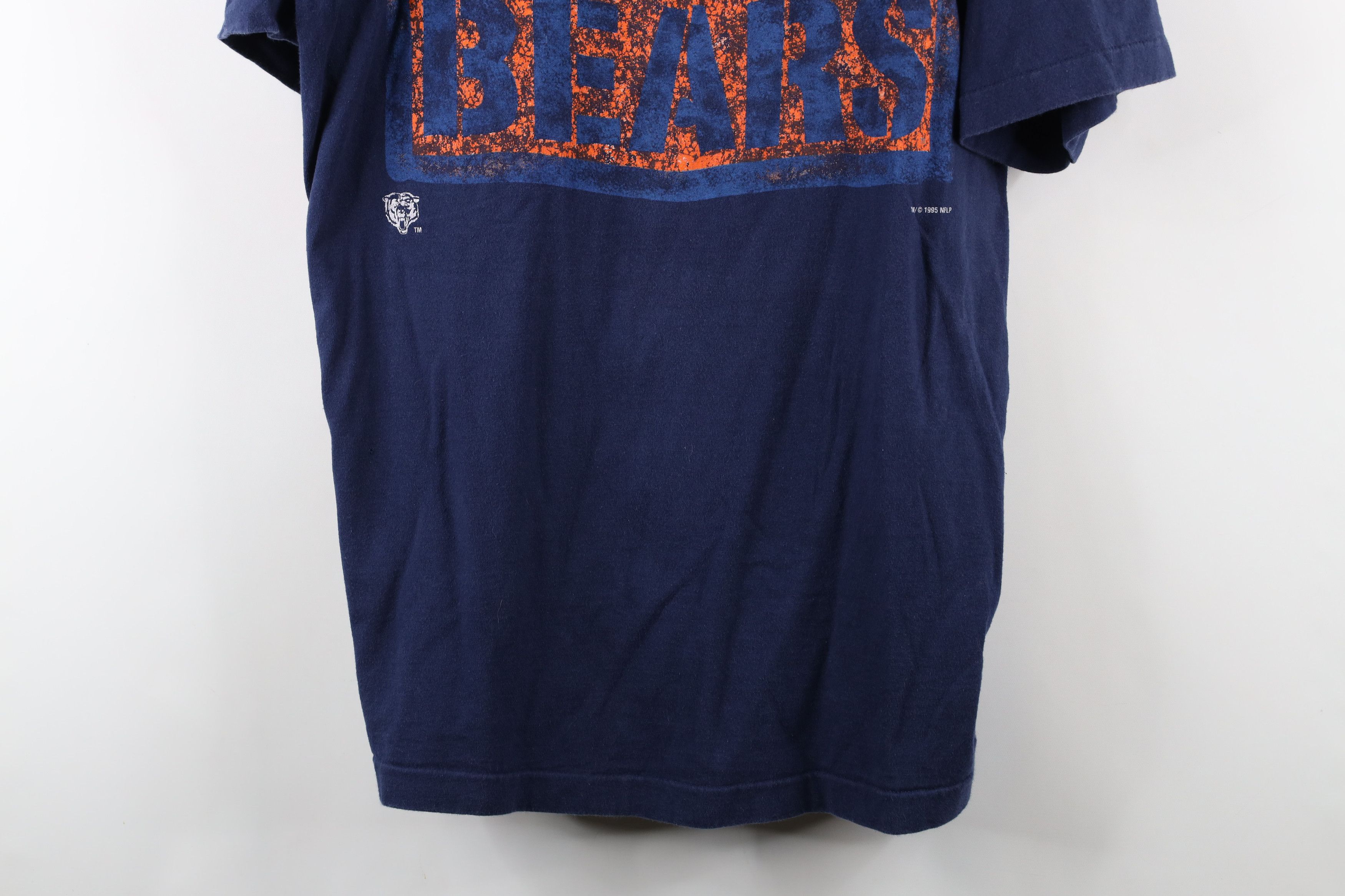 Vintage Vintage 90s Out Chicago Bears Football T-Shirt Blue USA Size US XL / EU 56 / 4 - 3 Thumbnail
