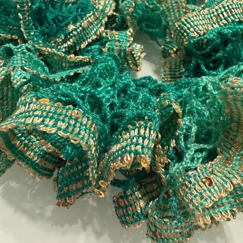 Other Handmade Ruffle Lace Scarf Soft, Lightweight & Flouncy Size ONE SIZE - 4 Thumbnail