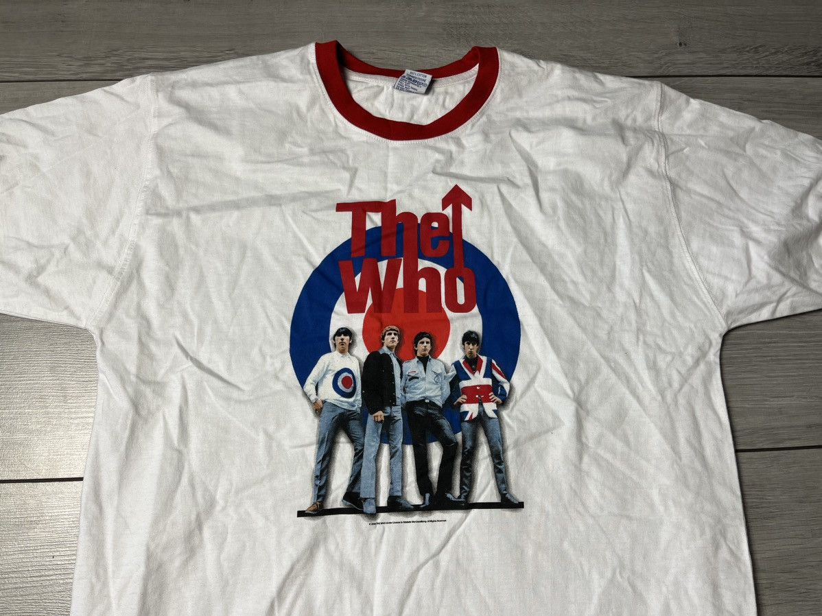 Band Tees The WHO under Tshirt rock band size Large Size US L / EU 52-54 / 3 - 3 Thumbnail