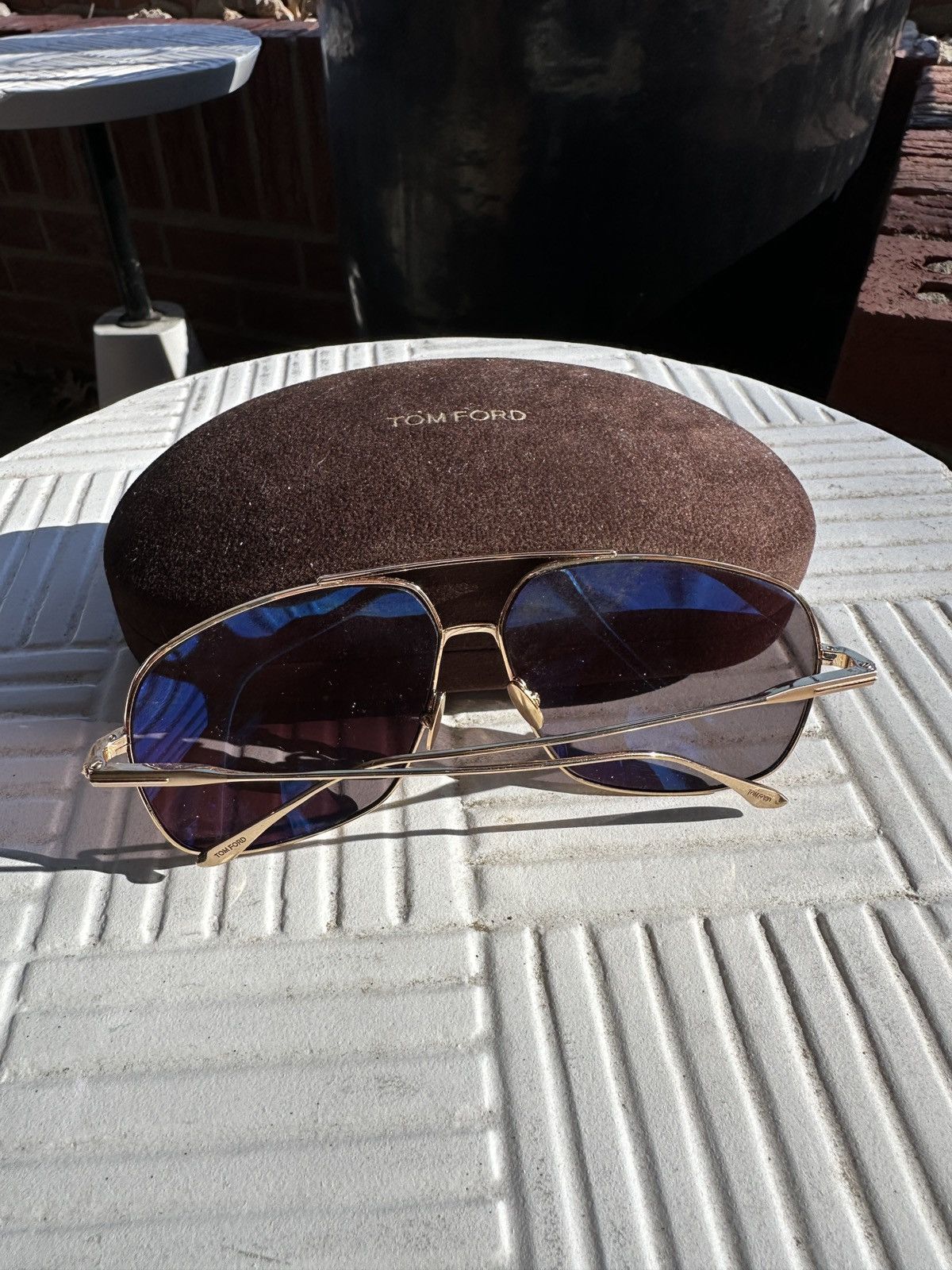 Tom Ford Tom Ford John-02 FT0746 30A Sunglasses Size ONE SIZE - 9 Thumbnail