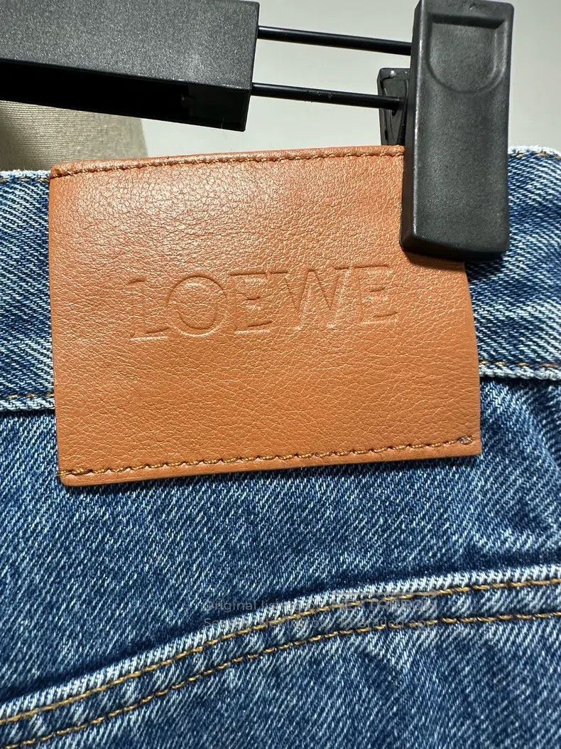 Loewe Loewe Best-Selling Large Logo Denim Shorts Size 42" / US 20 - 3 Thumbnail