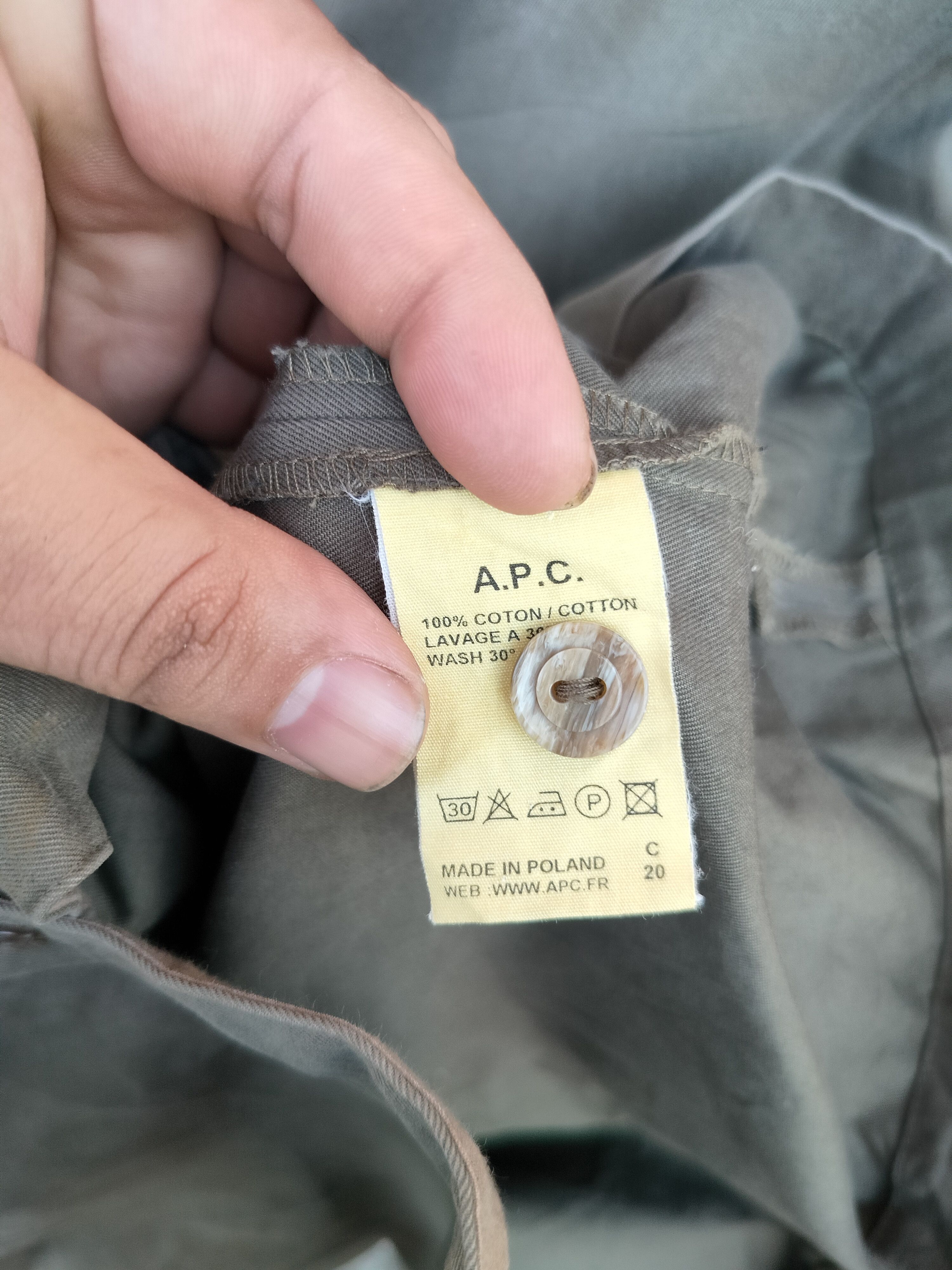 A.P.C. A.P.C BUTTON UP SHIRT Size M / US 6-8 / IT 42-44 - 7 Thumbnail