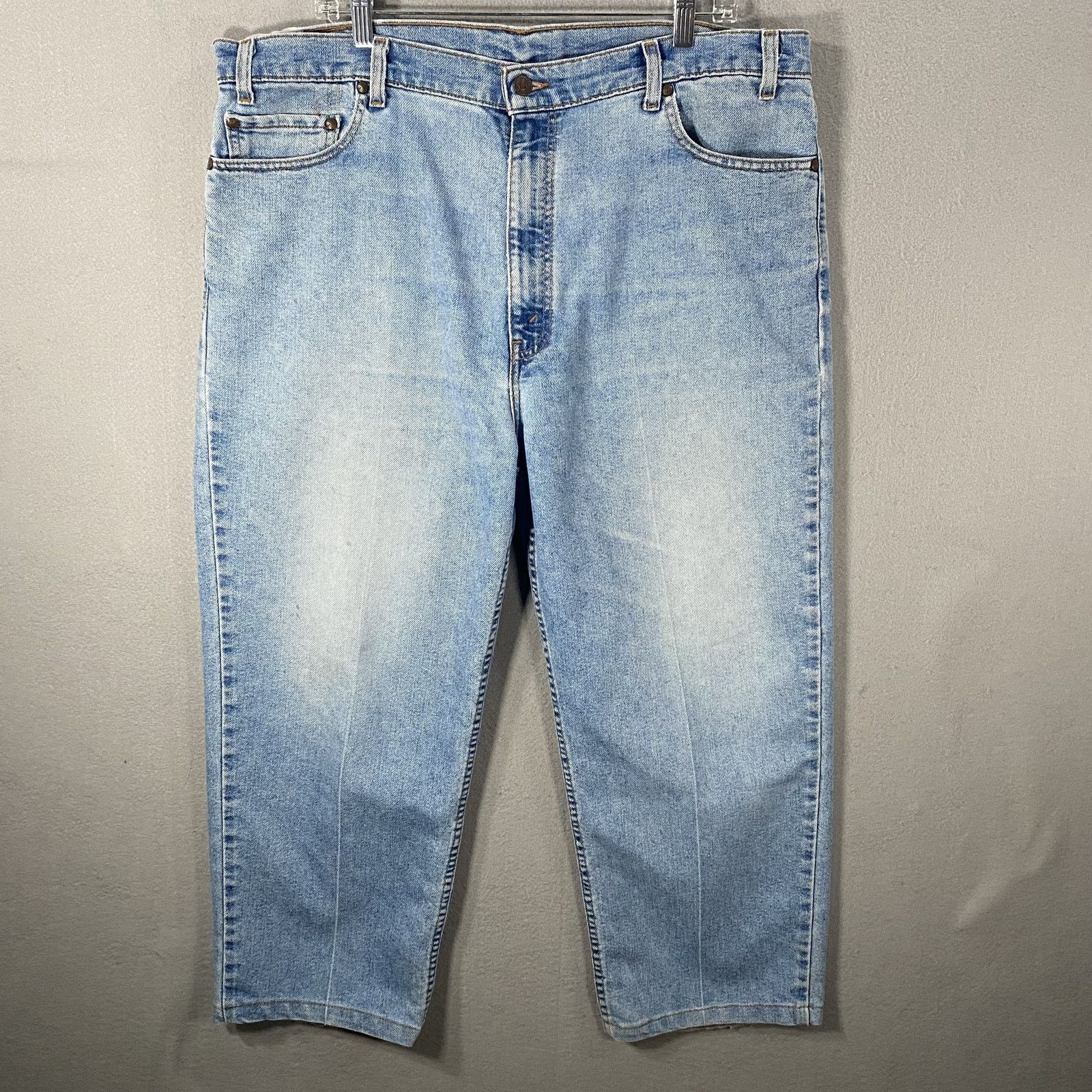 Levi's Vtg Levis 540 Denim Blue Jeans Brown Tab Mens W40xL34 Size US 40 / EU 56 - 1 Thumbnail