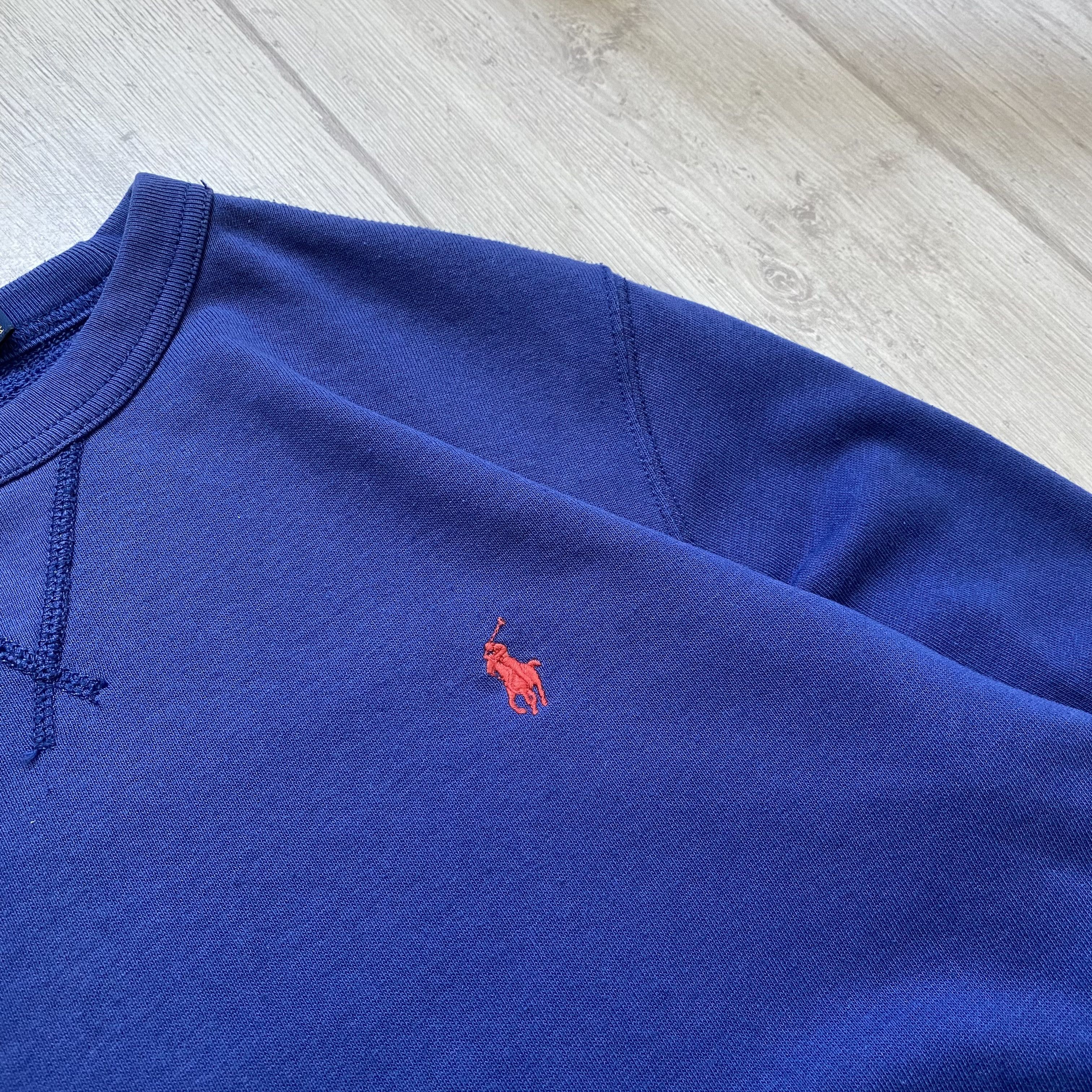 Polo Ralph Lauren Vintage 00s Polo Ralph Lauren sweatshirt Creweck light Size US S / EU 44-46 / 1 - 4 Thumbnail