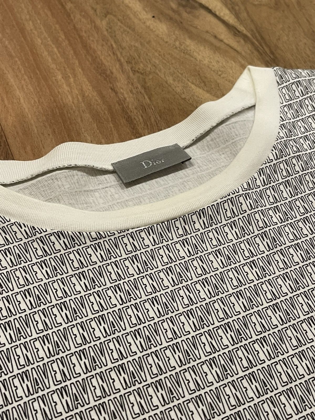 Dior 17SS Dior Homme NEWAVE Logo All-Over Print T-Shirt large Size US L / EU 52-54 / 3 - 1 Thumbnail