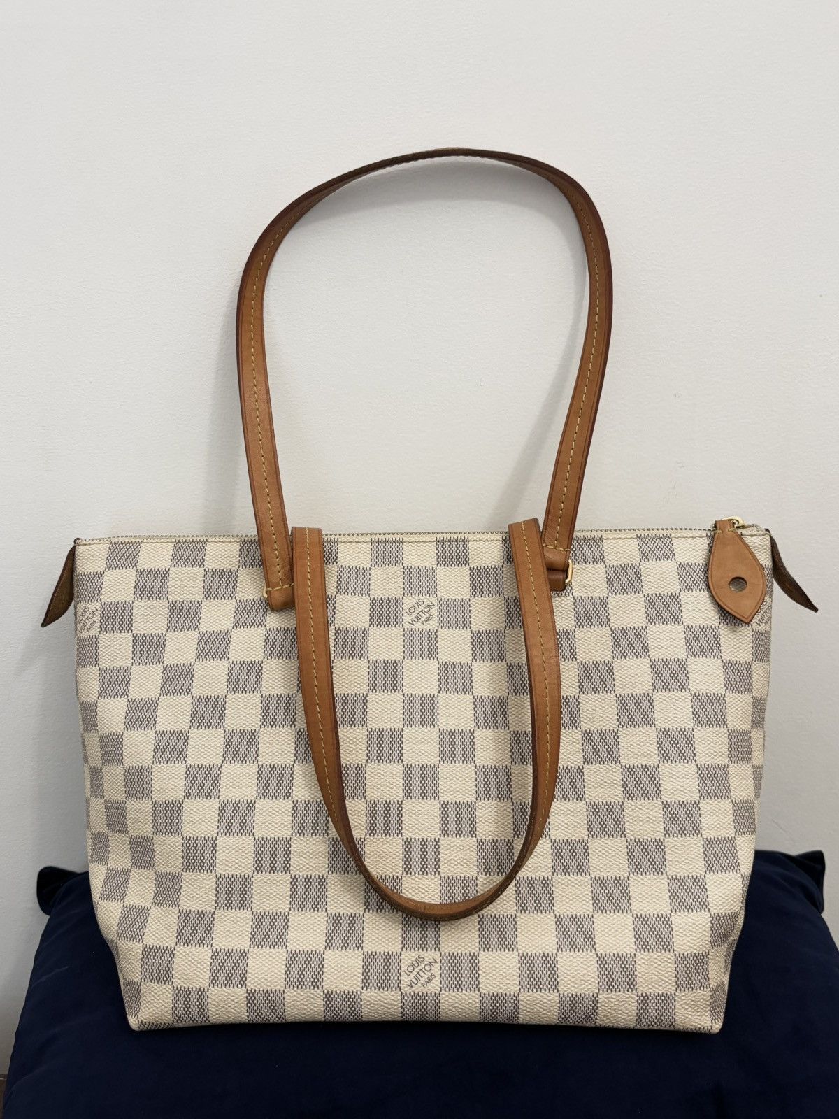 Louis Vuitton Louis Vuitton Damier Azur leather bag Size ONE SIZE - 2 Thumbnail