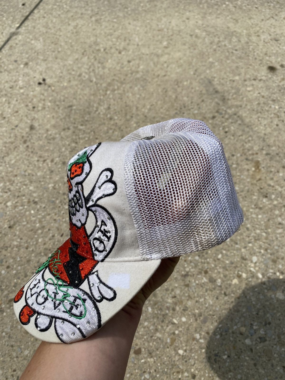 Ed Hardy Ed Hardy Cap Y2K Skate Christian Audigier Size ONE SIZE - 4 Thumbnail