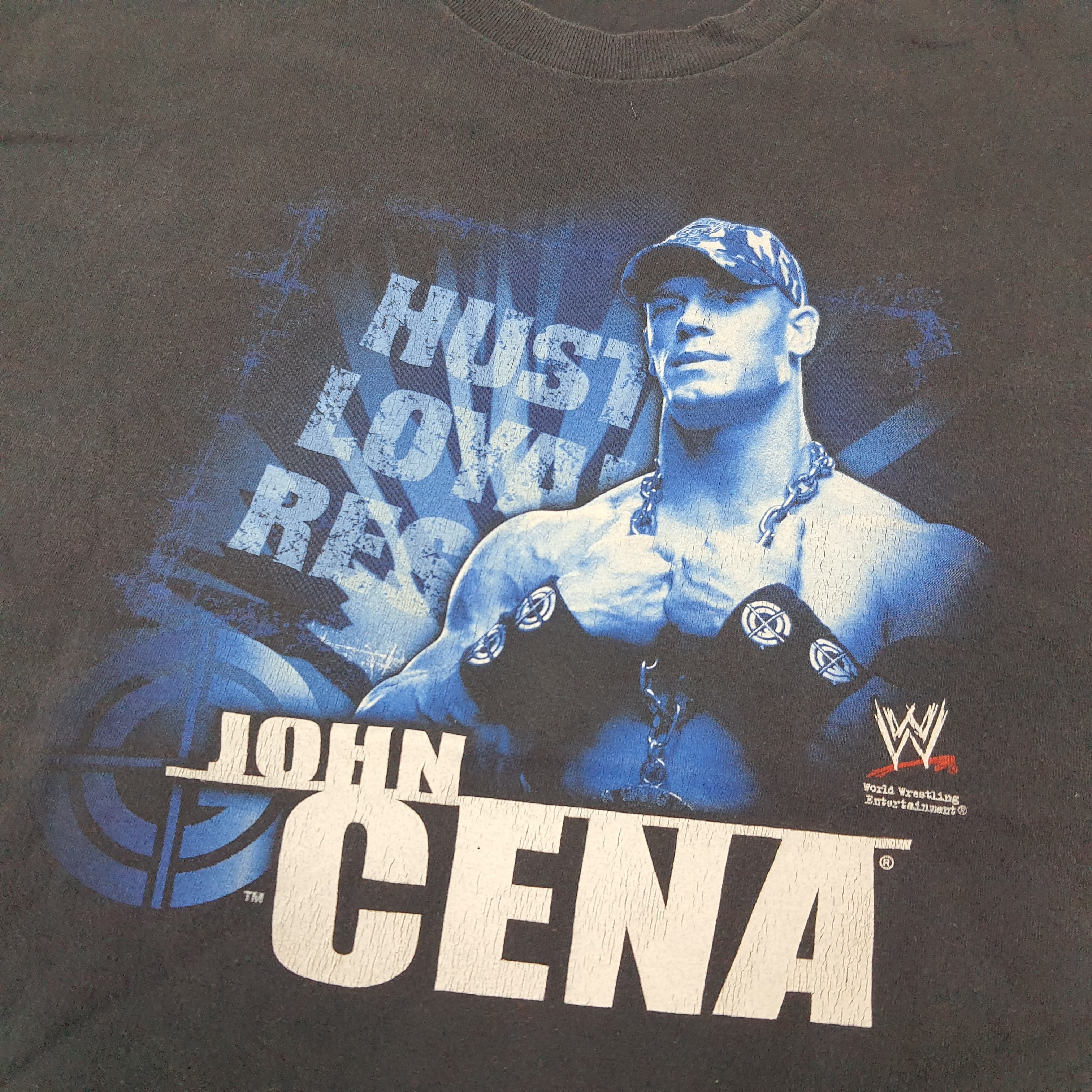 Vintage × WWE Vintage John Cena WWE World Wresting Champion Tshirt Size US XL / EU 56 / 4 - 2 Thumbnail