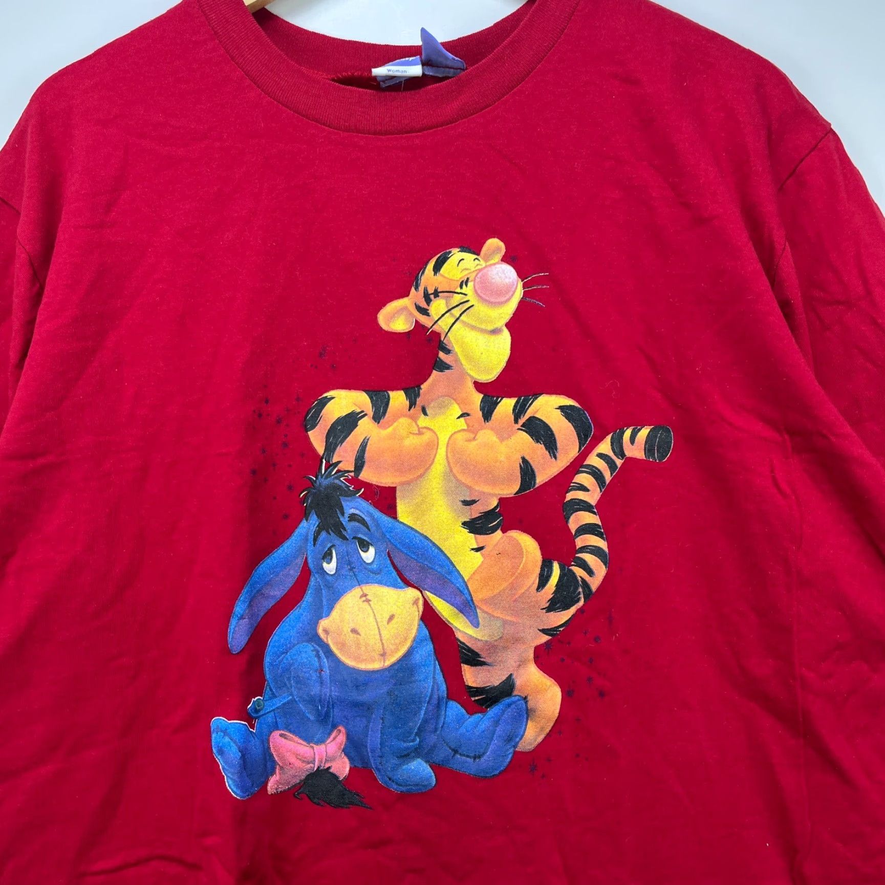Disney VINTAGE Y2K Winnie the Pooh Tigger Eeyore T-Shirt Womens 2XL Double Sided Size XXL / US 16-18 / IT 52-54 - 2 Thumbnail