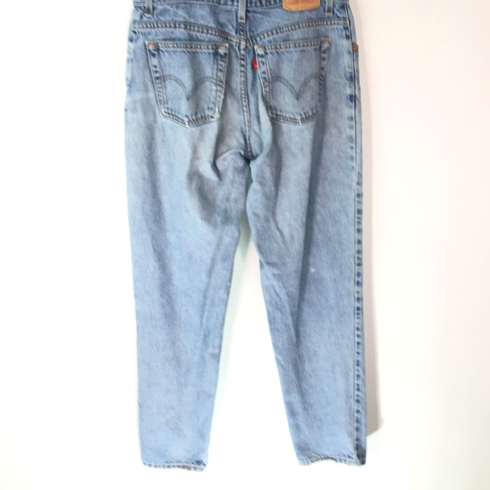 Levi's Levi's 550 Mens Tapered Relaxed Fit Denim Jeans Size 32 Waist 32 Inseam Blue Cotton Size US 32 / EU 48 - 2 Thumbnail