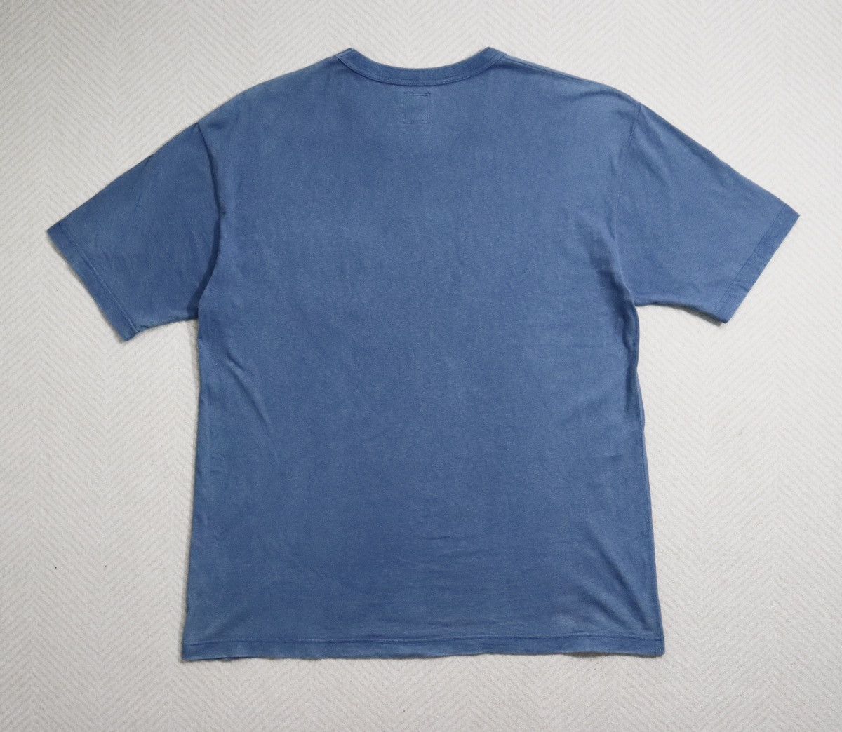 Visvim Visvim 21ss ICT Jumbo Tee Dmgd Indigo Size US XL / EU 56 / 4 - 4 Thumbnail