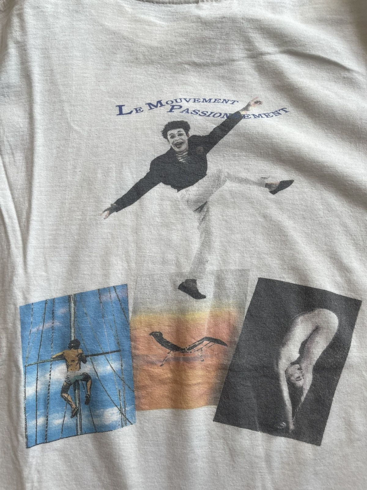 Vintage Rare Vintage Fornet "Le Mouvement" French Art T-Shirt Size US XL / EU 56 / 4 - 3 Thumbnail