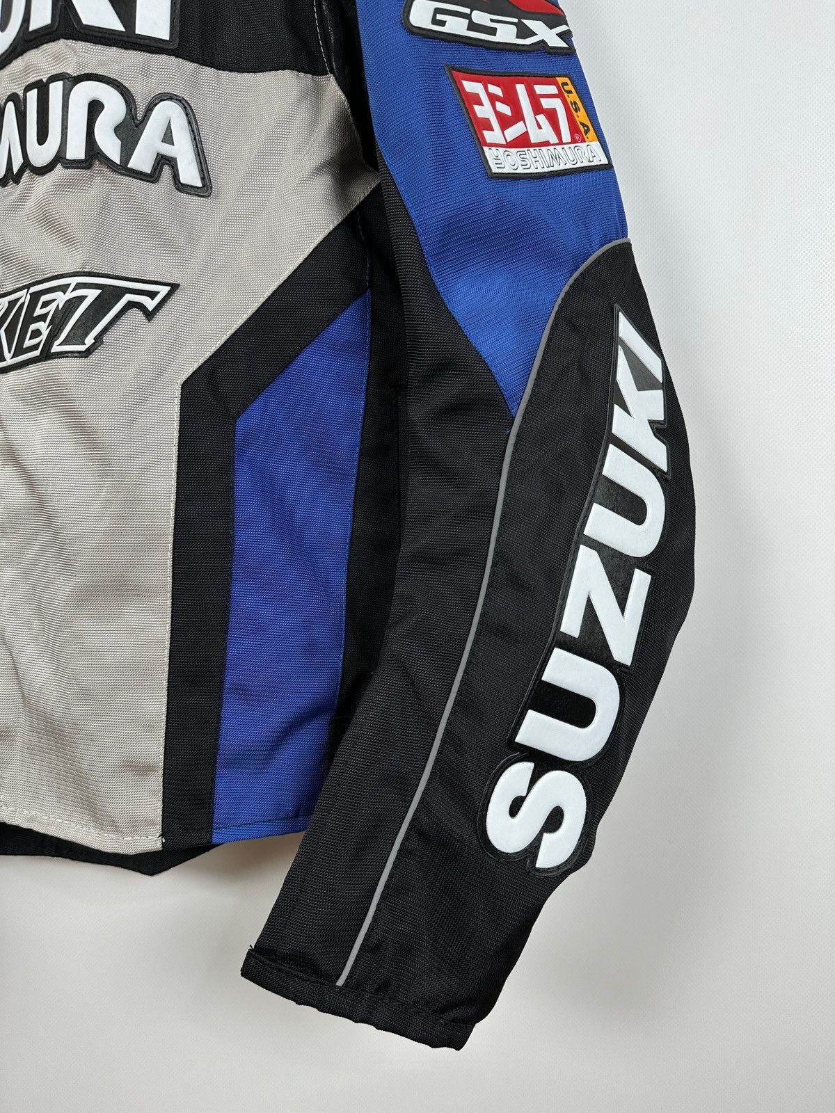 Formula 1 Vintage Suzuki Yoshi Mura Rocket Moto Racing Jacket Size US XL / EU 56 / 4 - 14 Thumbnail