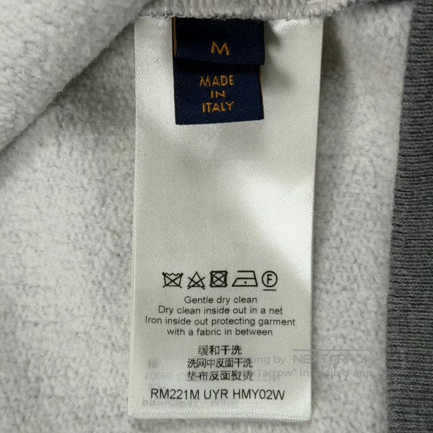 Louis Vuitton lv nigo collaboration heart design gray sweatshirt. Size US M / EU 48-50 / 2 - 4 Thumbnail