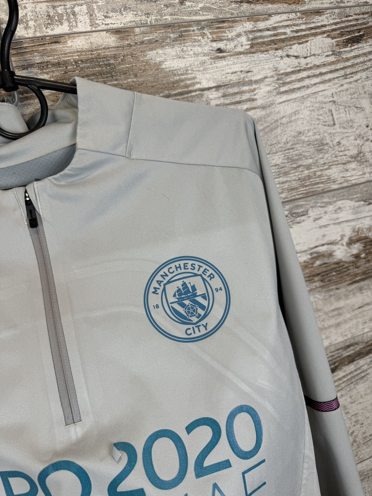 Puma × Vintage Mens Vintage Puma Manchester City FC sweatshirt jersey Size US M / EU 48-50 / 2 - 5 Thumbnail