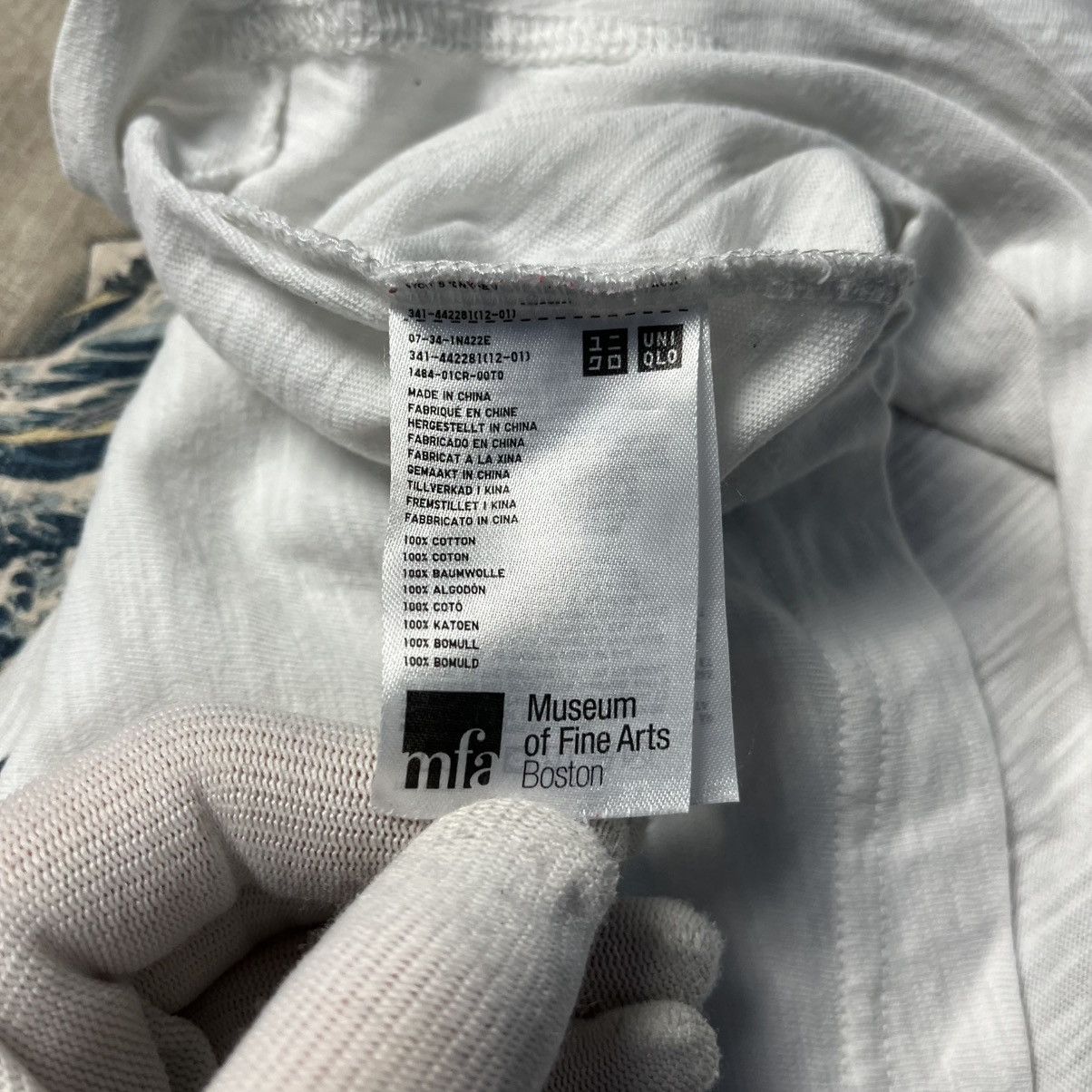 Uniqlo × Vintage Uniqlo X Museum Of Fine Arts Boston White Tee Japanese Y2K Size US L / EU 52-54 / 3 - 7 Thumbnail
